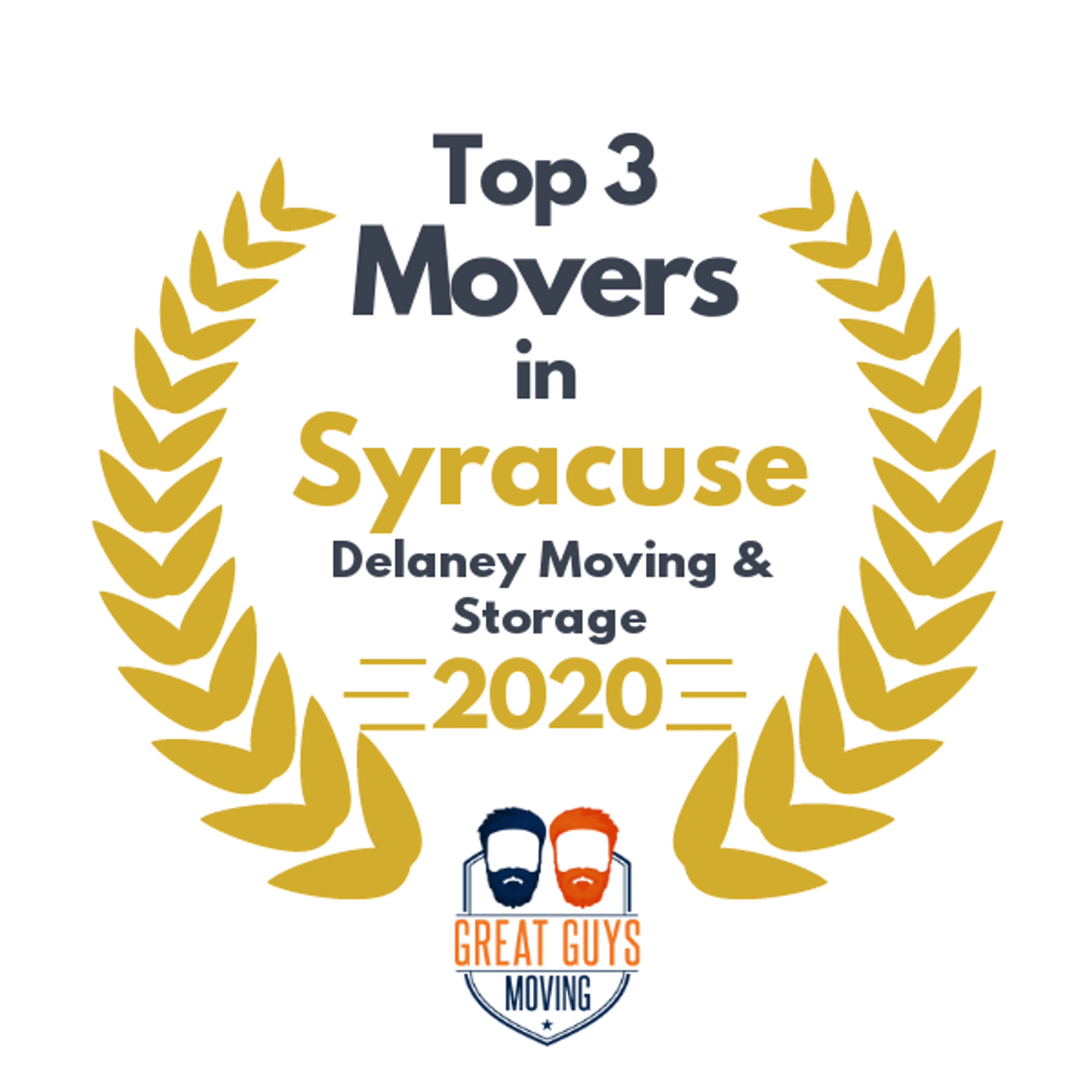 Top 3 Movers in Syracuse, NY 2020 award