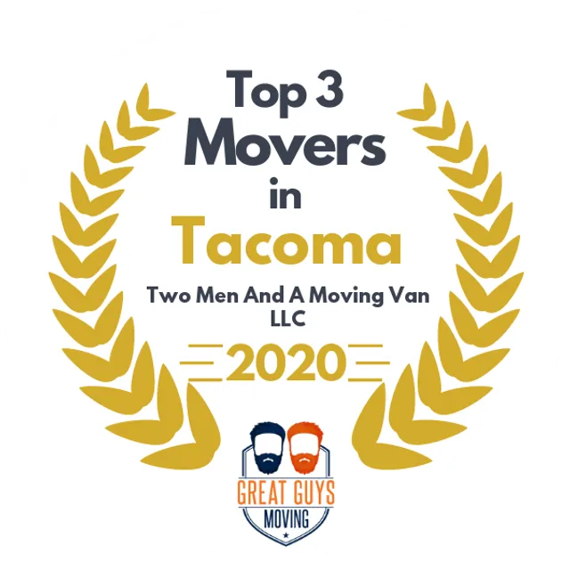 Top 3 Movers in Seattle, WA 2020 award