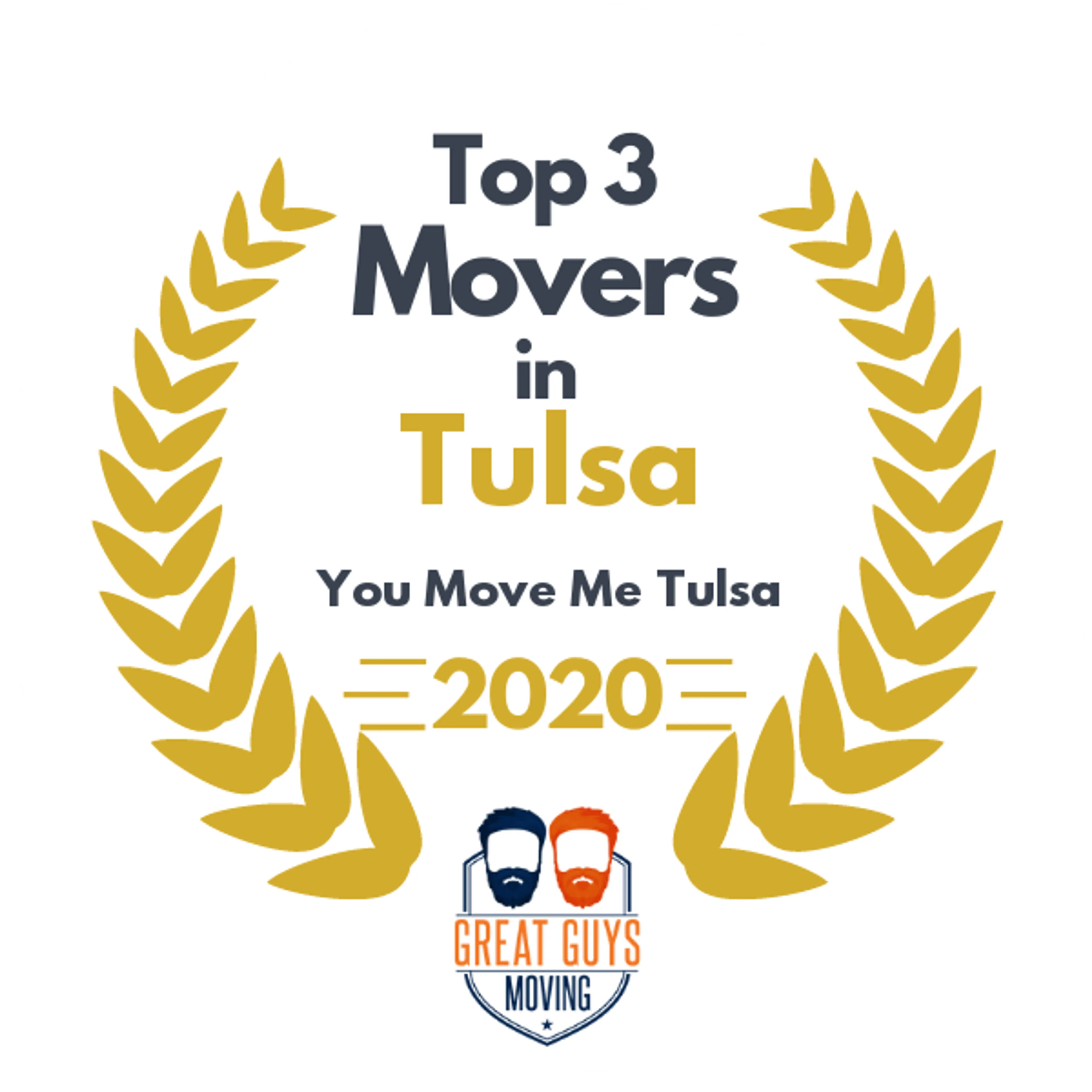 Top 3 Movers in Tulsa, OK 2020 award