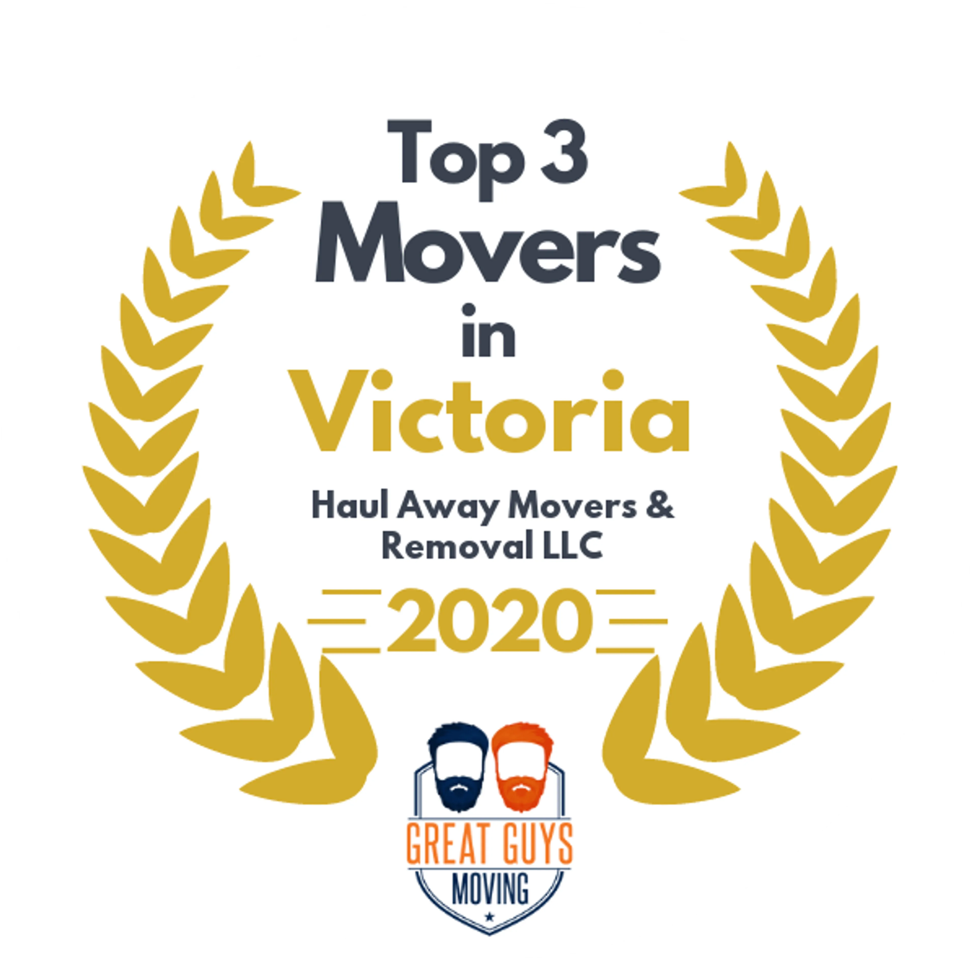 Top 3 Movers in Victoria, TX 2020 award