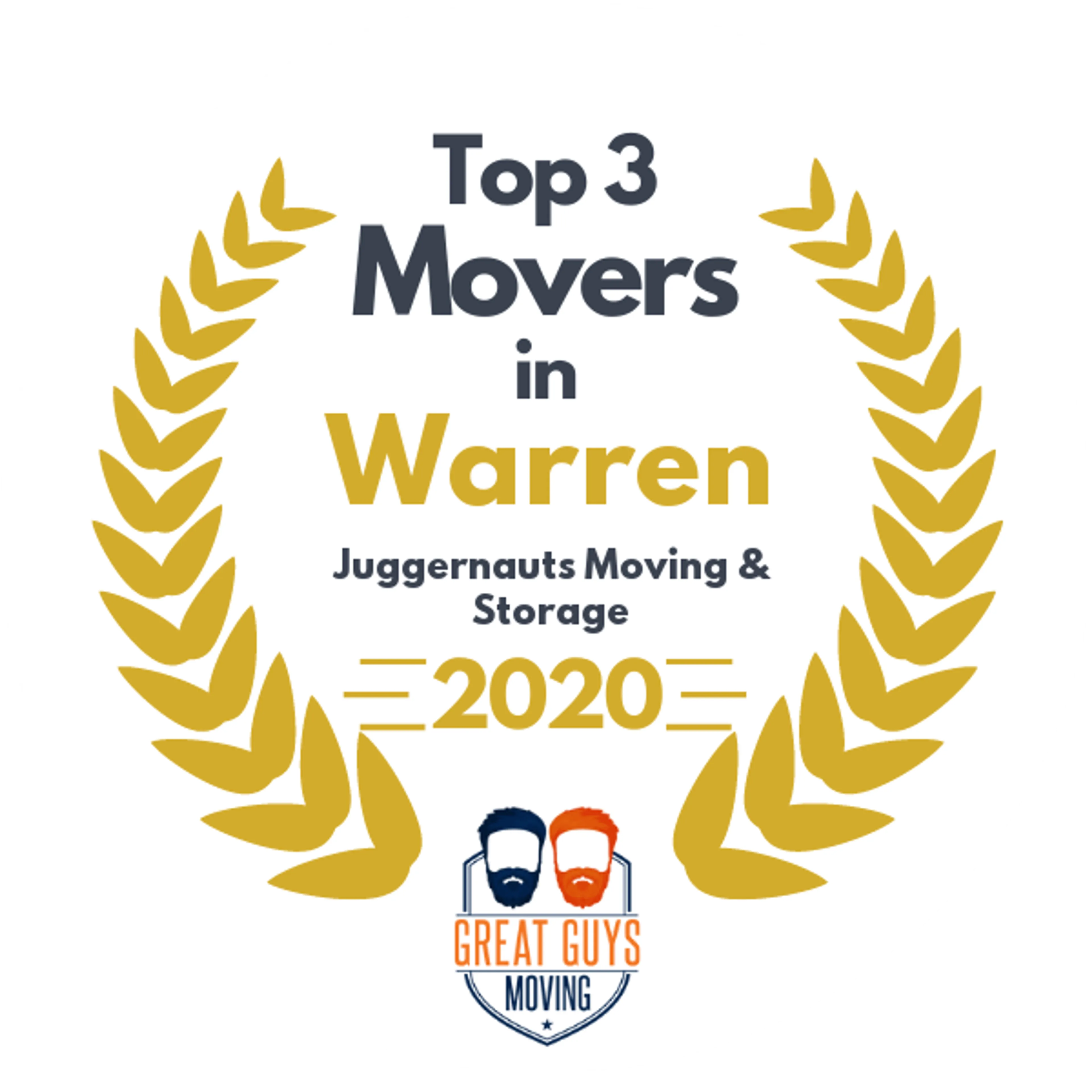 Top 3 Movers in Detroit, MI 2020 award