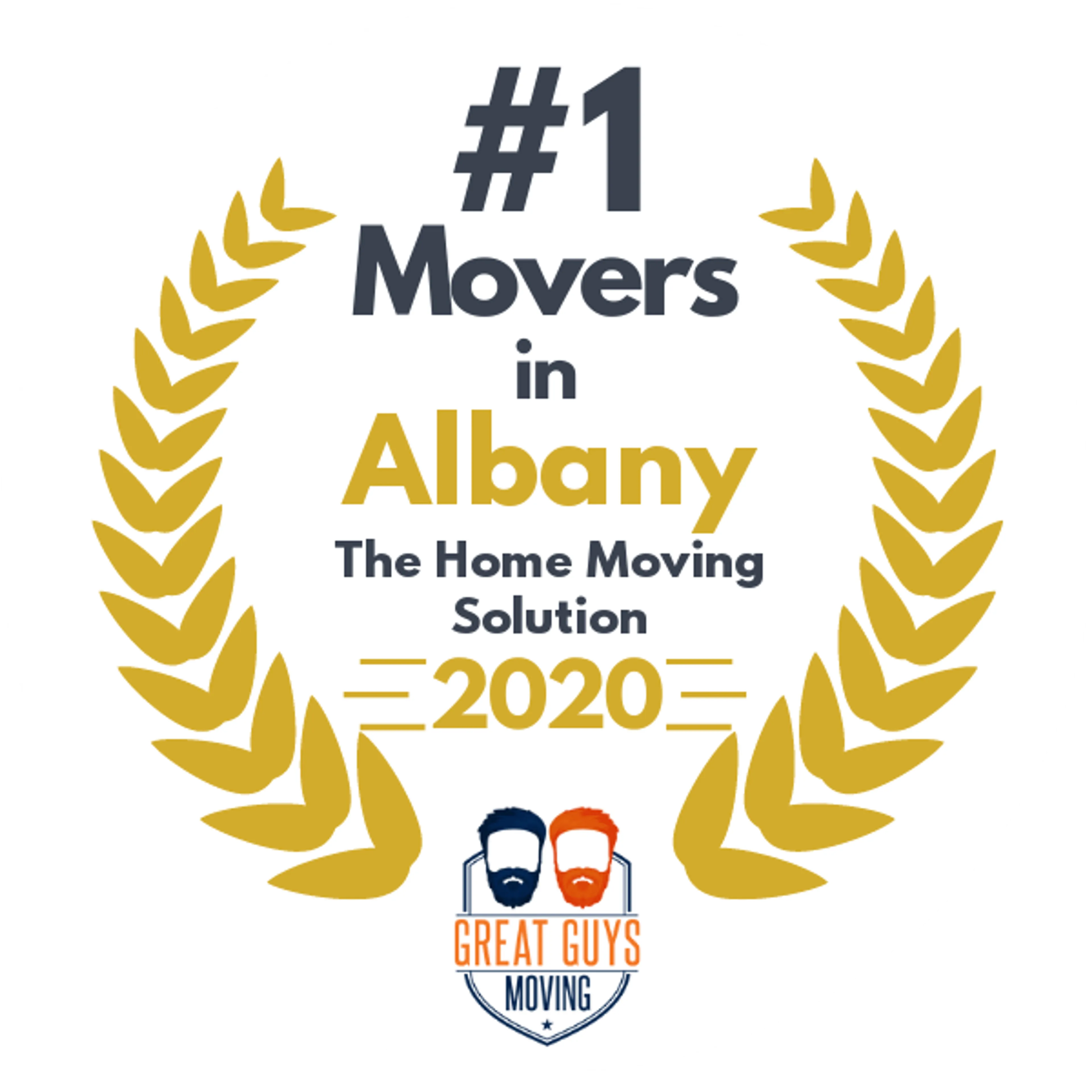 #1 Ranked Movers in Columbus, GA 2020 award