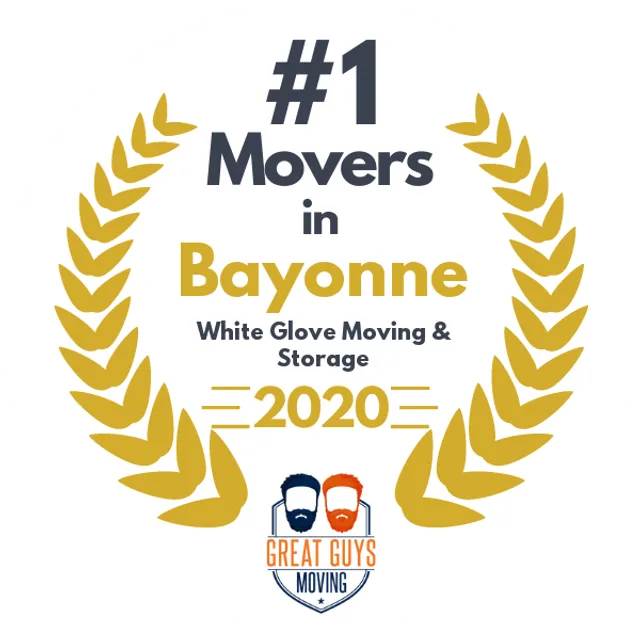 #1 Ranked Movers in New York City, NY 2020 award