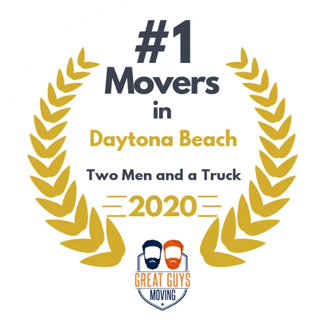 #1 Ranked Movers in Deltona, FL 2020 award