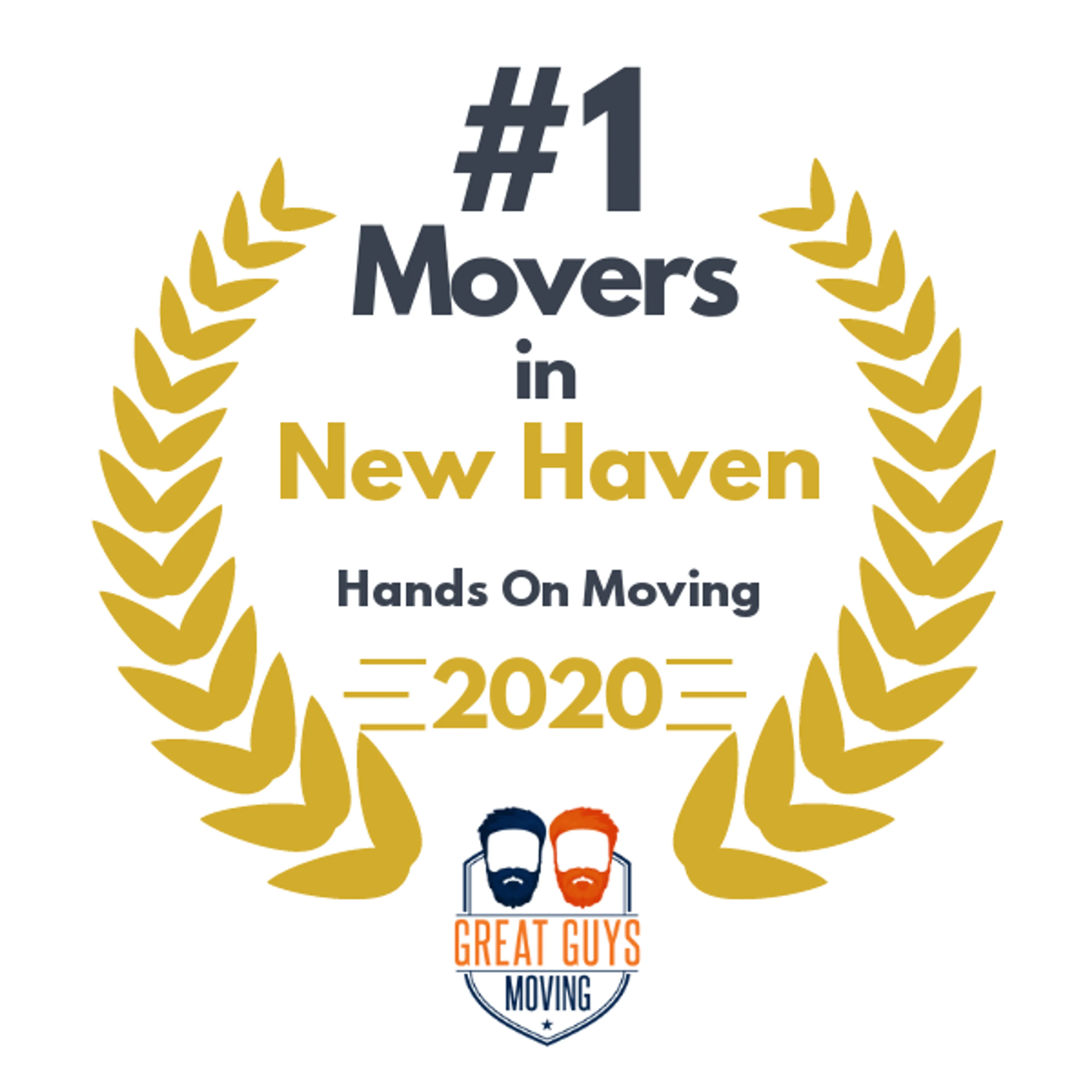 #1 Ranked Movers in Bridgeport, CT 2020 award