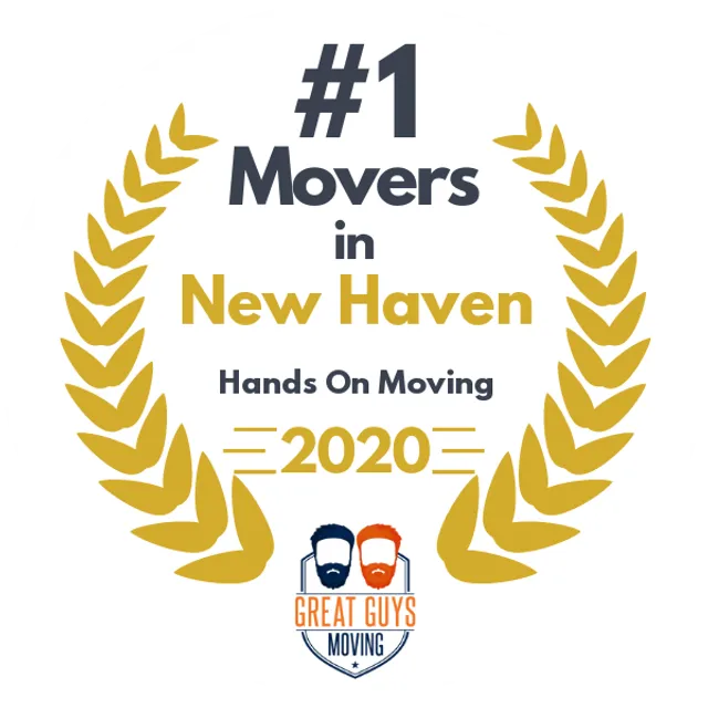 #1 Ranked Movers in Bridgeport, CT 2020 award