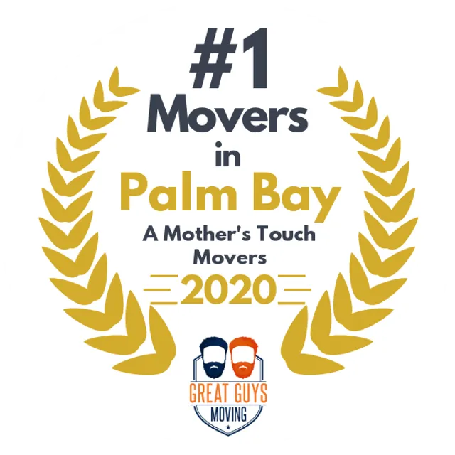 #1 Ranked Movers in Palm Bay, FL 2020 award