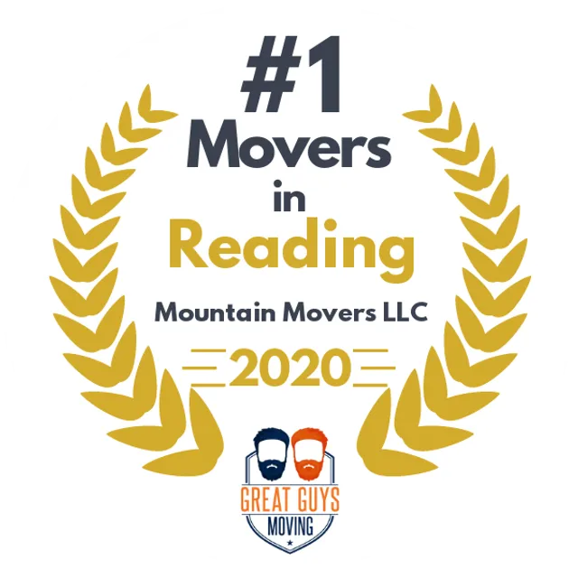 #1 Ranked Movers in Allentown, PA 2020 award