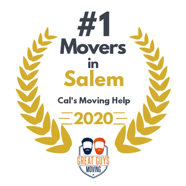 #1 Ranked Movers in Vancouver, WA 2020 award