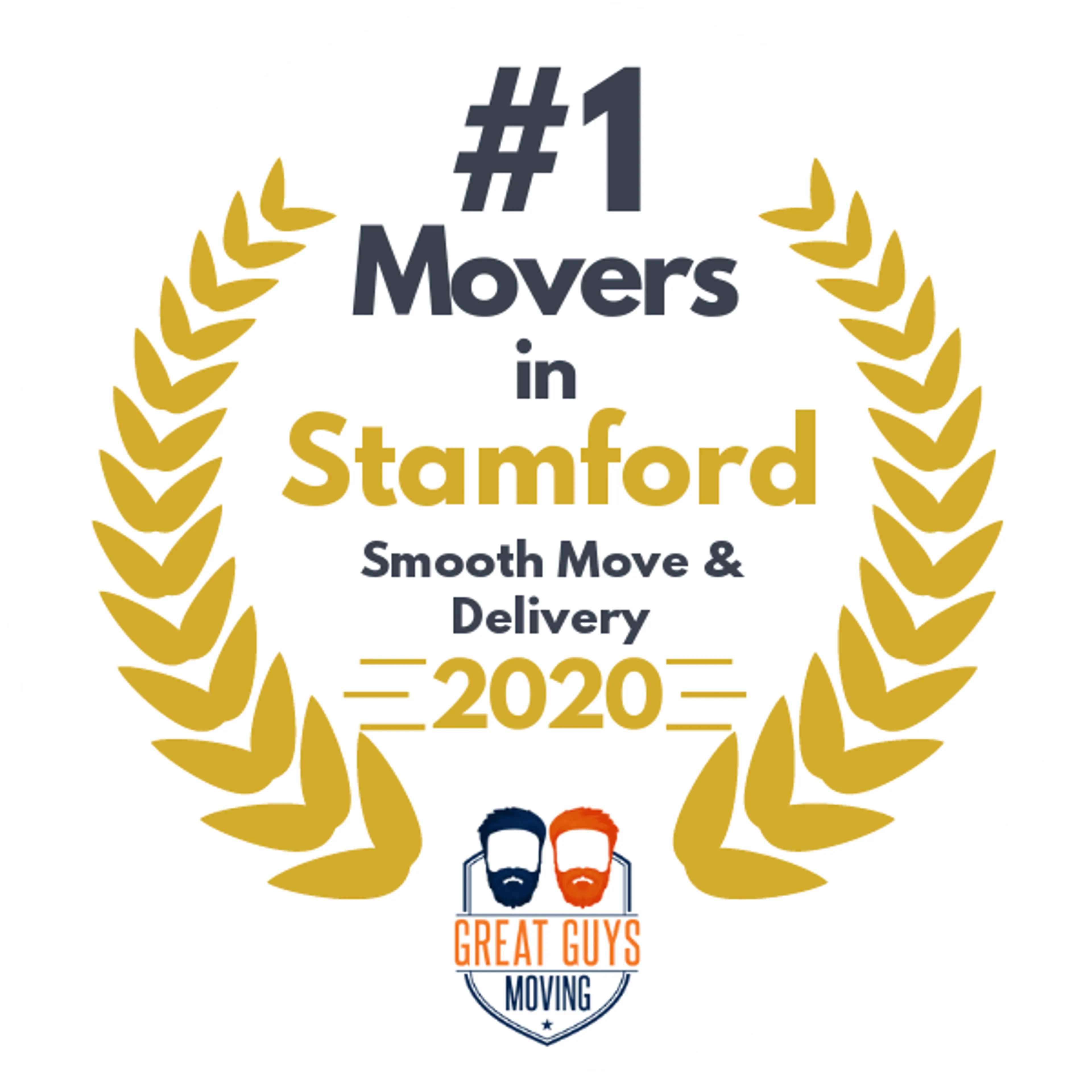 #1 Ranked Movers in Yonkers, NY 2020 award