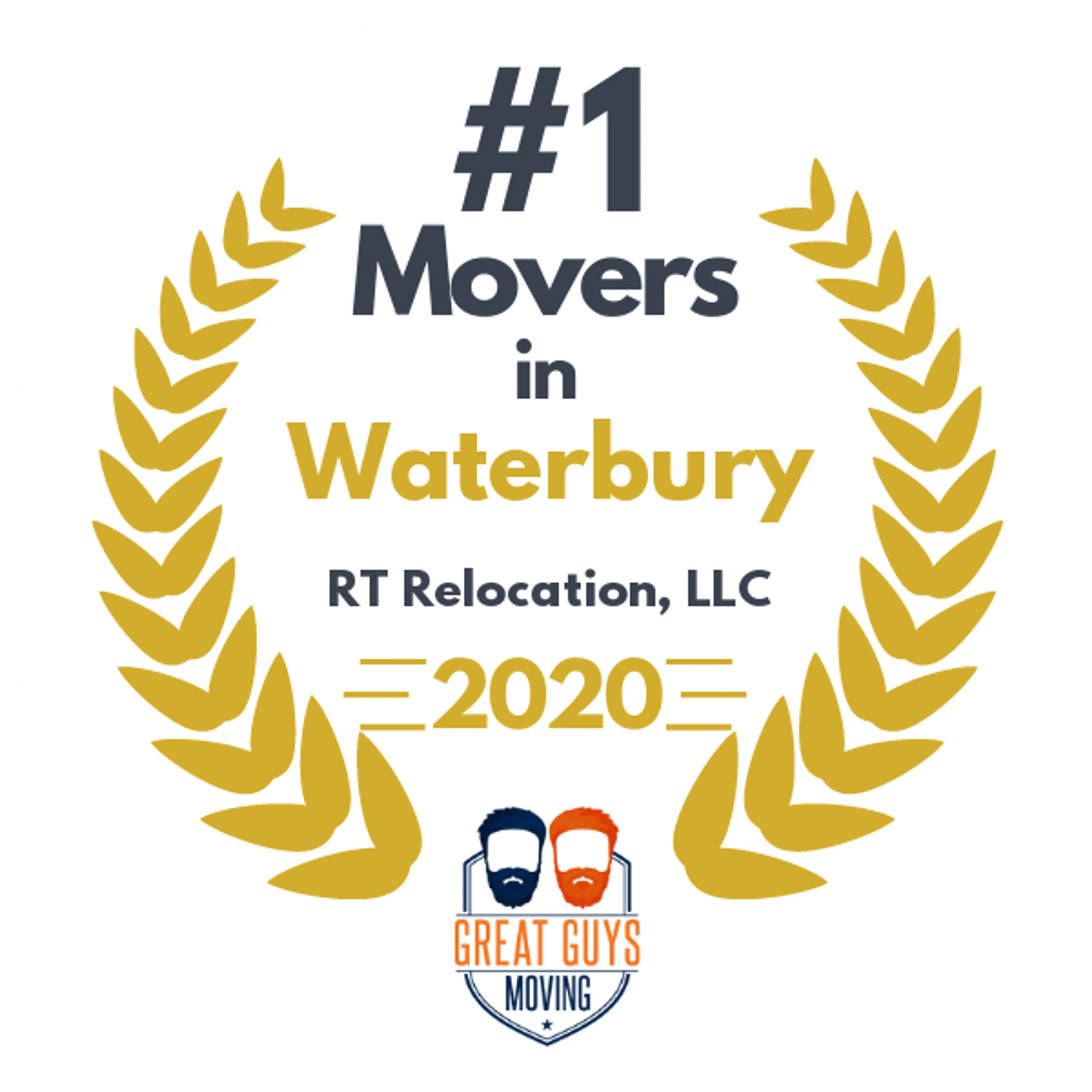 #1 Ranked Movers in Bridgeport, CT 2020 award