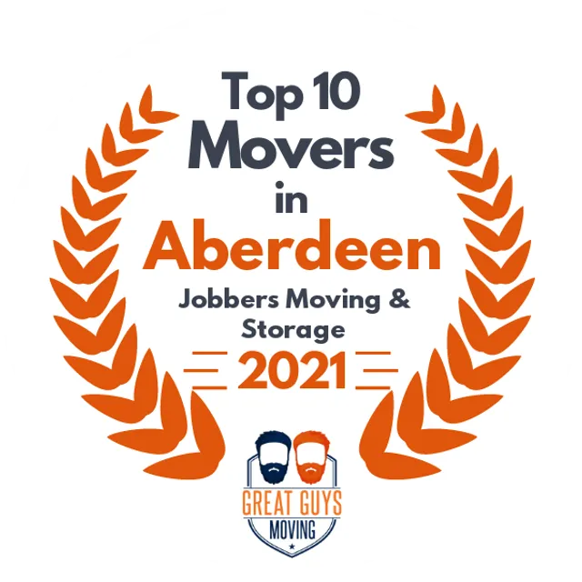 Top 10 Movers in Aberdeen, SD 2021 award