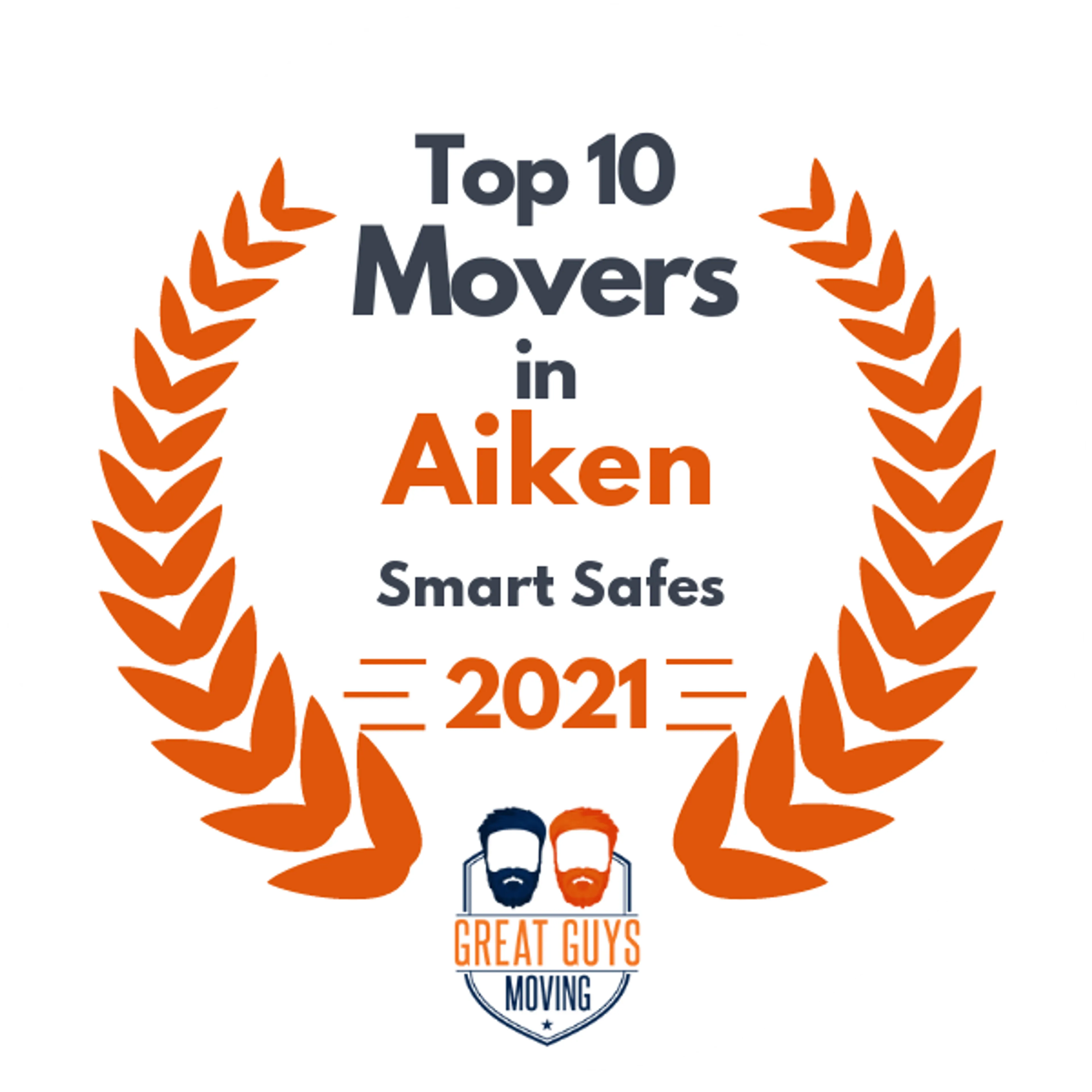 Top 10 Movers in Aiken, SC 2021 award