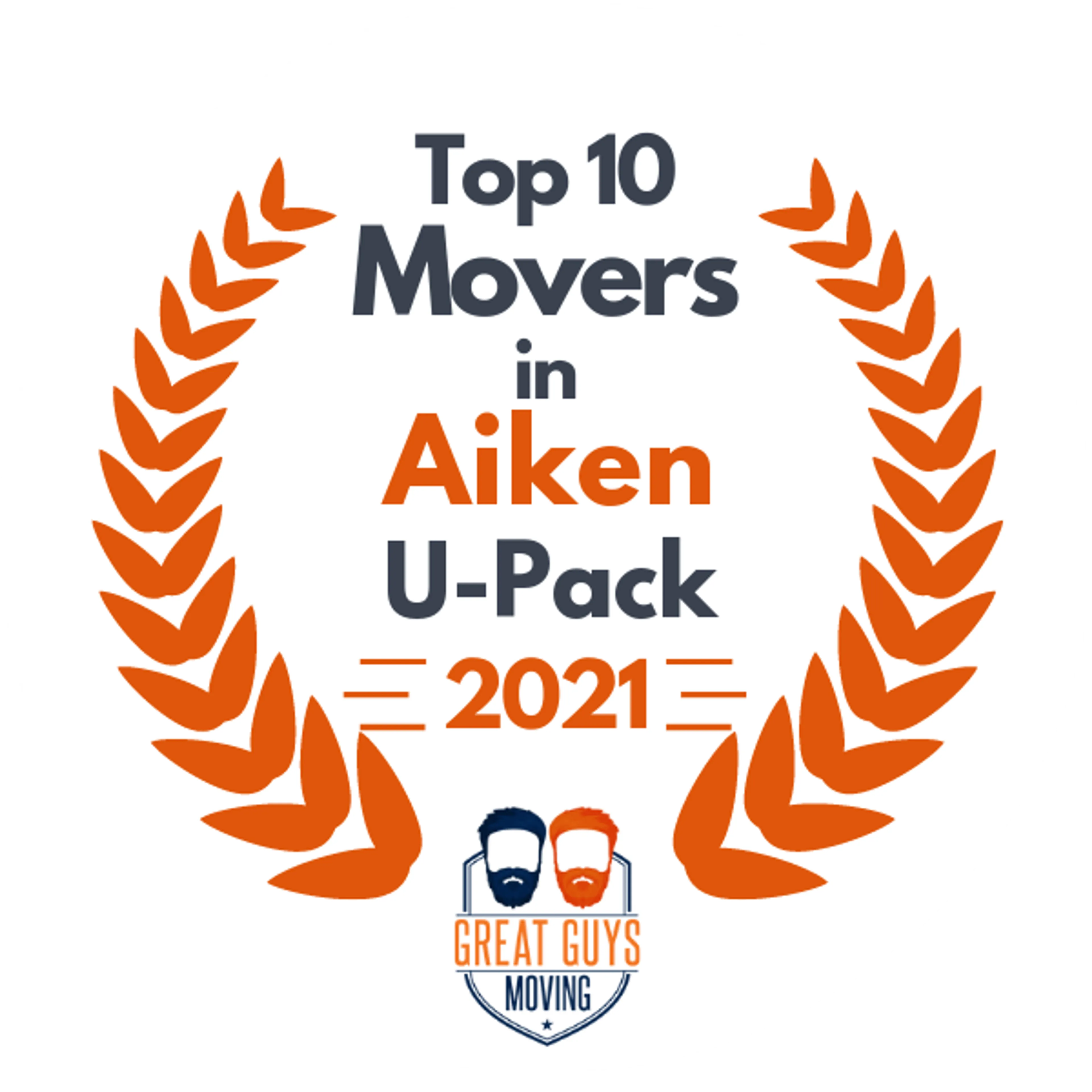 Top 10 Movers in Augusta, GA 2021 award