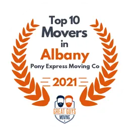 top 10 ranked movers in albany 2021 pony express moving co image