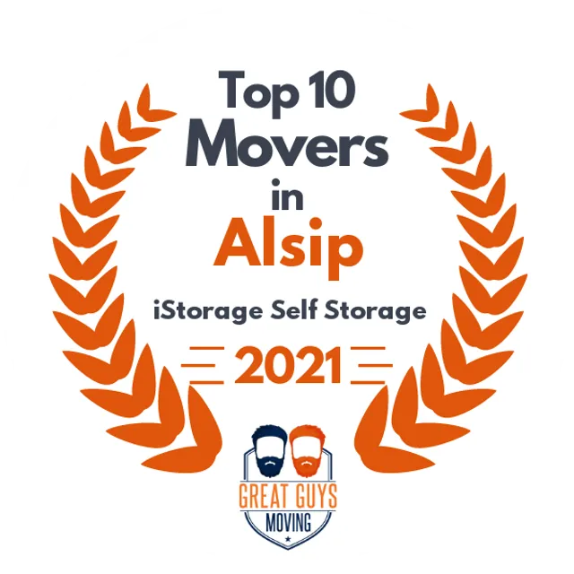 Top 10 Movers in Alsip, IL 2021 award