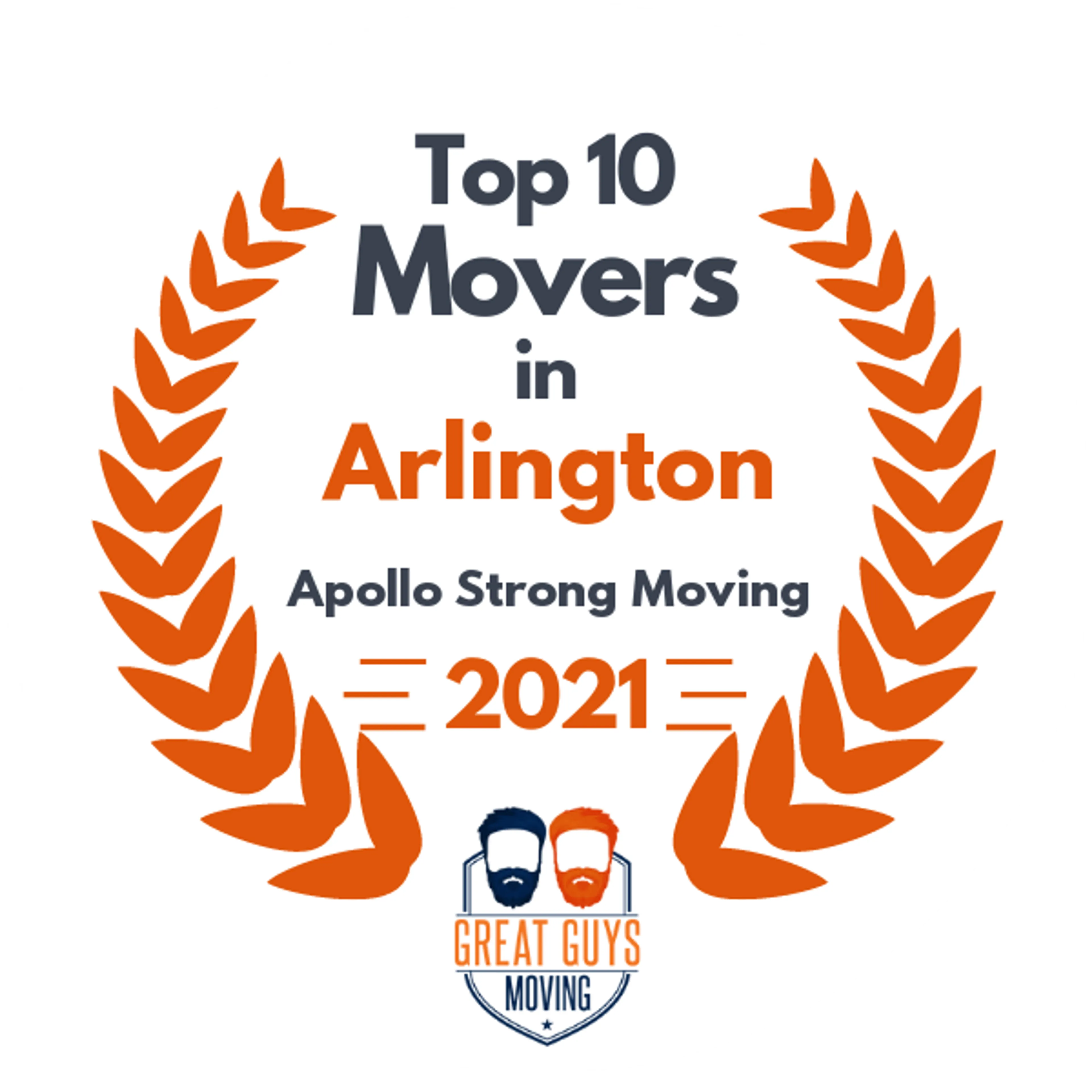 Top 10 Movers in Fort Worth, TX 2021 award
