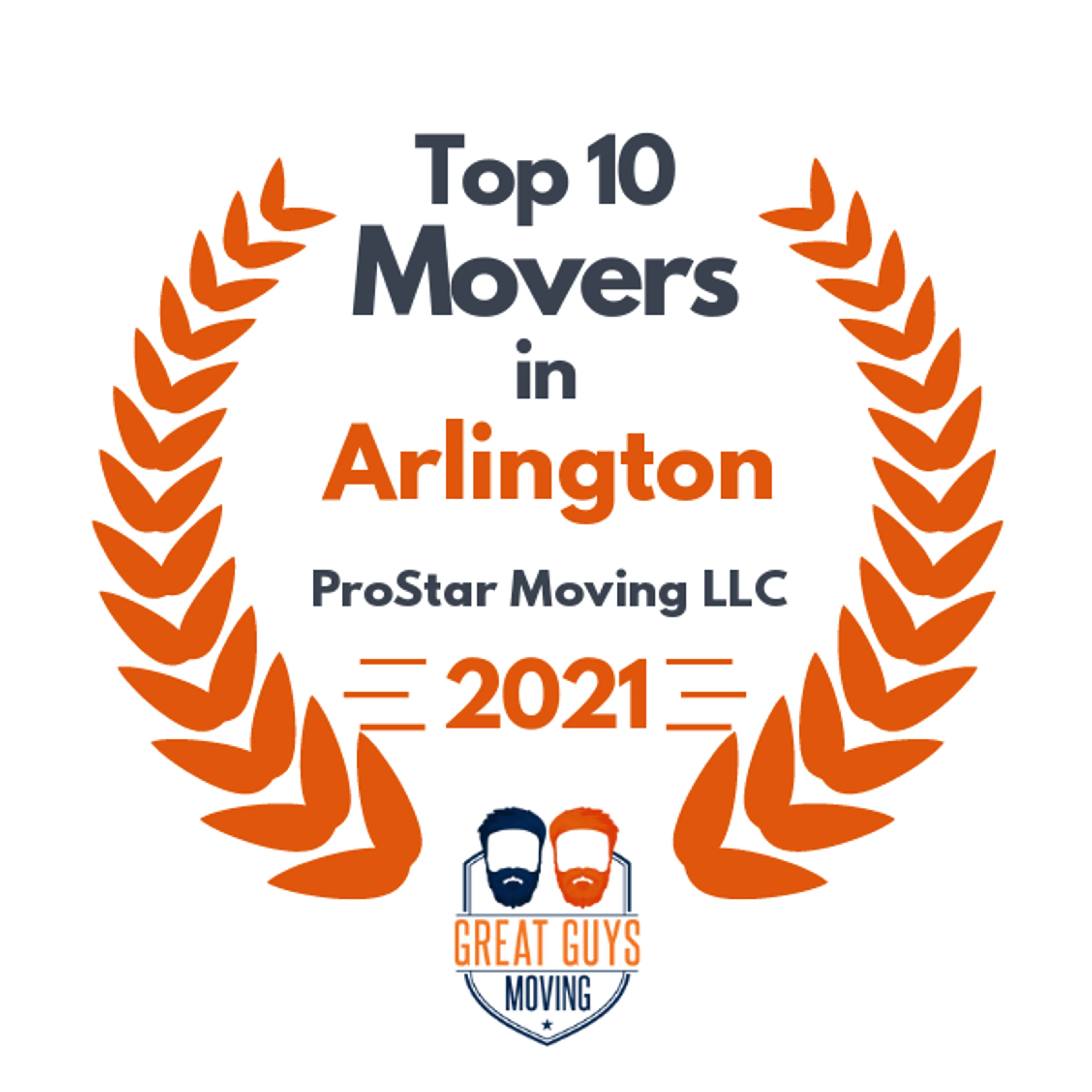 Top 10 Movers in Fort Worth, TX 2021 award