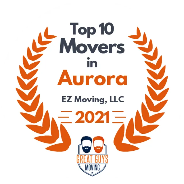 Top 10 Movers in Denver, CO 2021 award