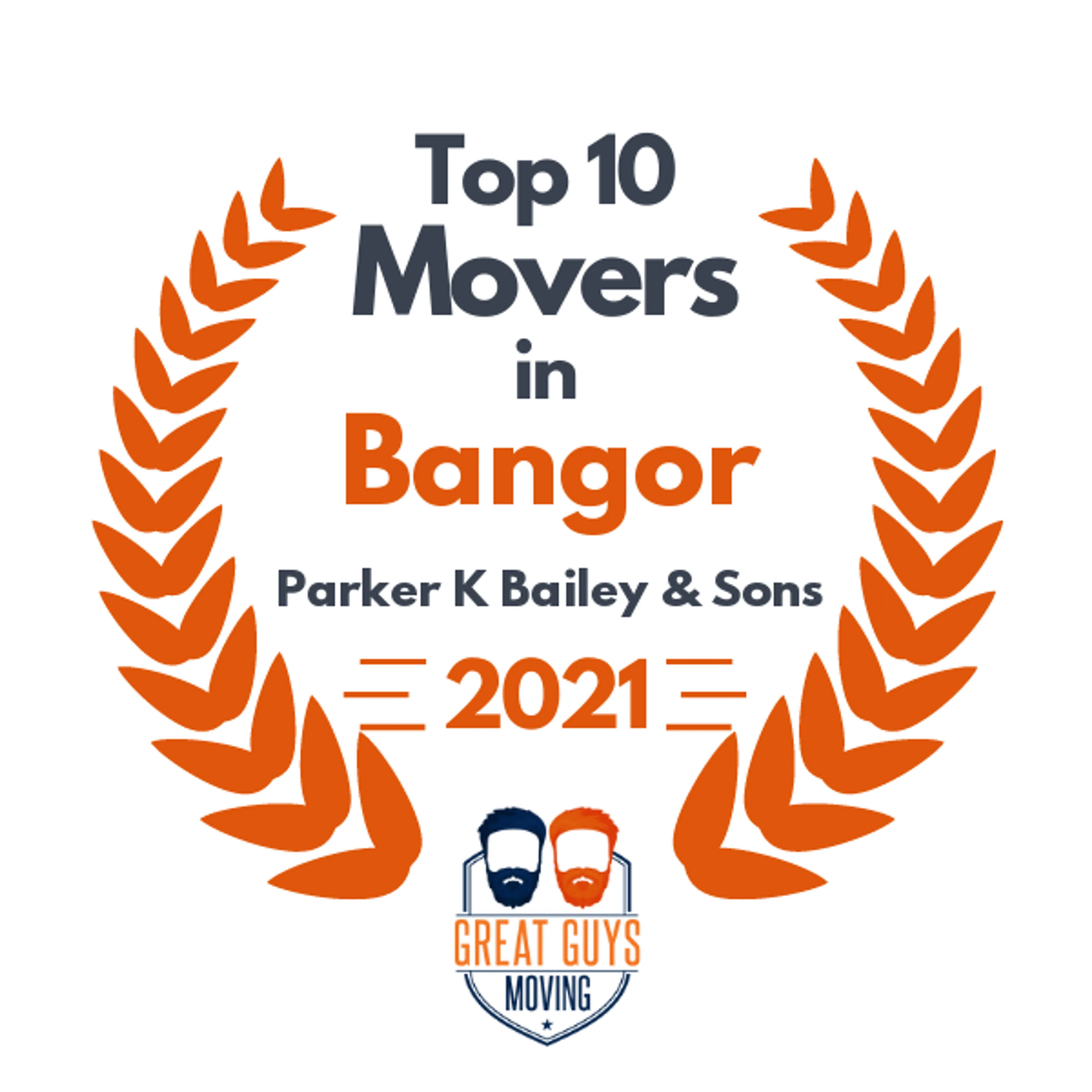 Top 10 Movers in Portland, ME 2021 award