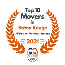 top 10 ranked movers in baton rouge 2021 all my sons moving storage image