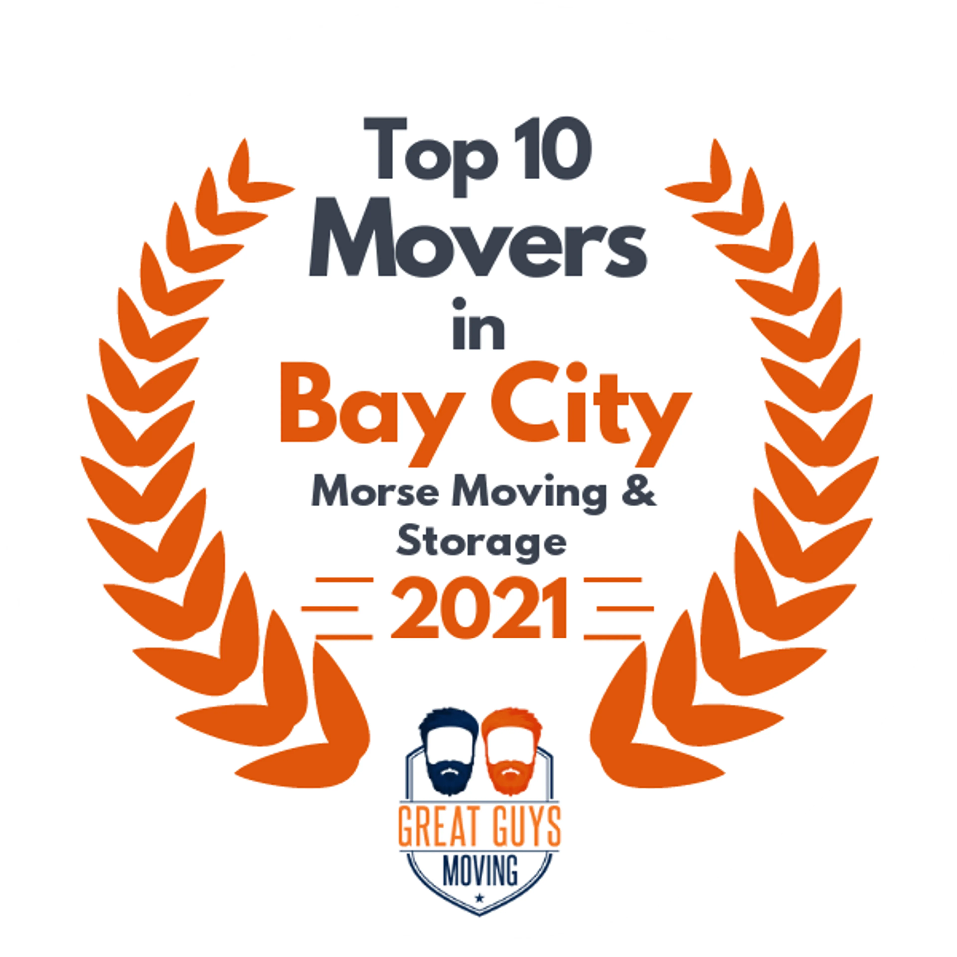 Top 10 Movers in Lansing, MI 2021 award