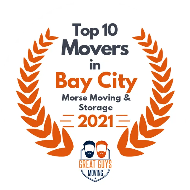 Top 10 Movers in Lansing, MI 2021 award