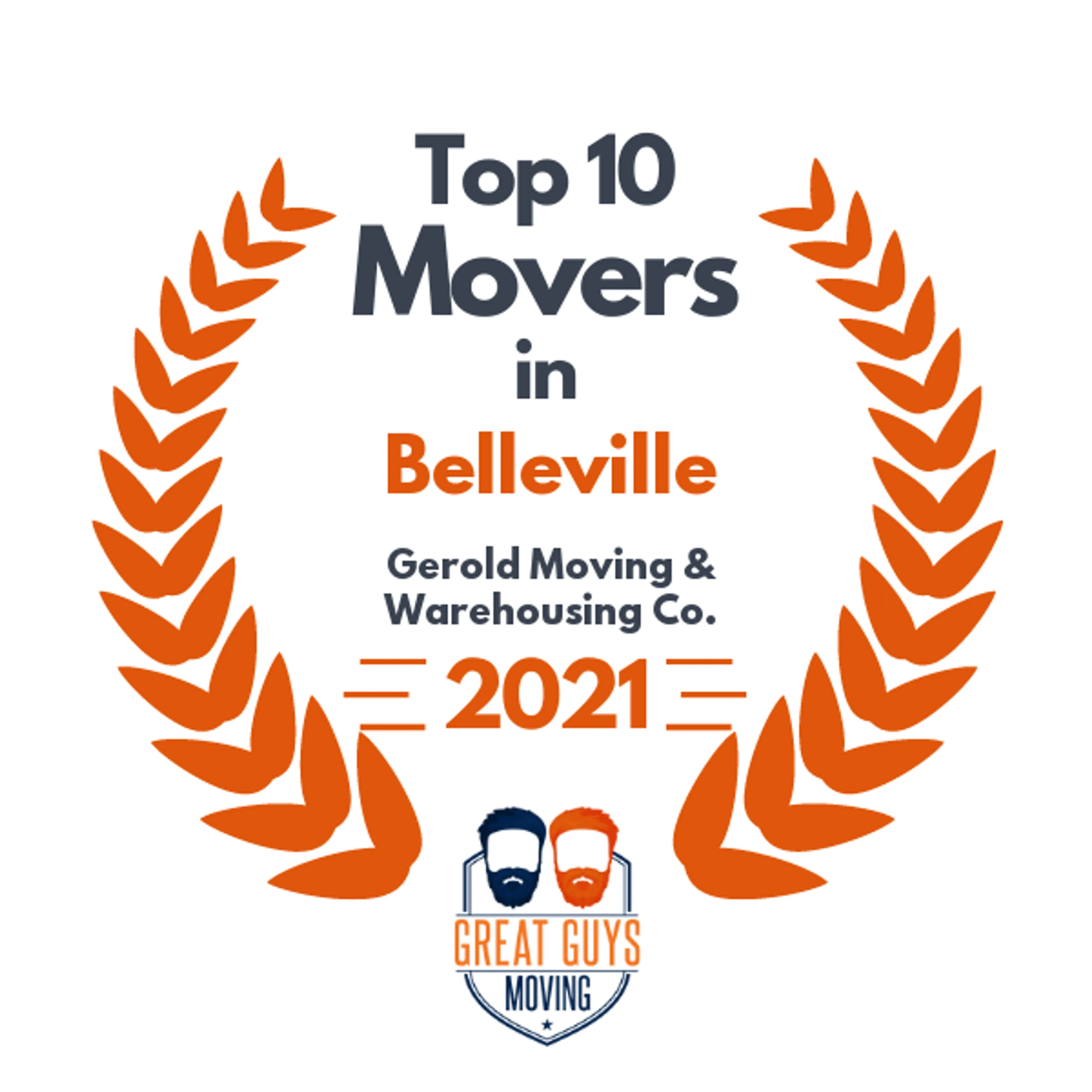 Top 10 Movers in St. Louis, MO 2021 award