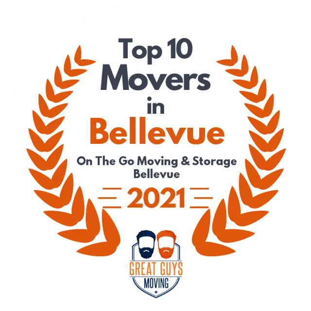 Top 10 Movers in Bellevue, WA 2021 award