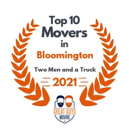 top 10 ranked movers in bloomington 2021 two men and a truck image