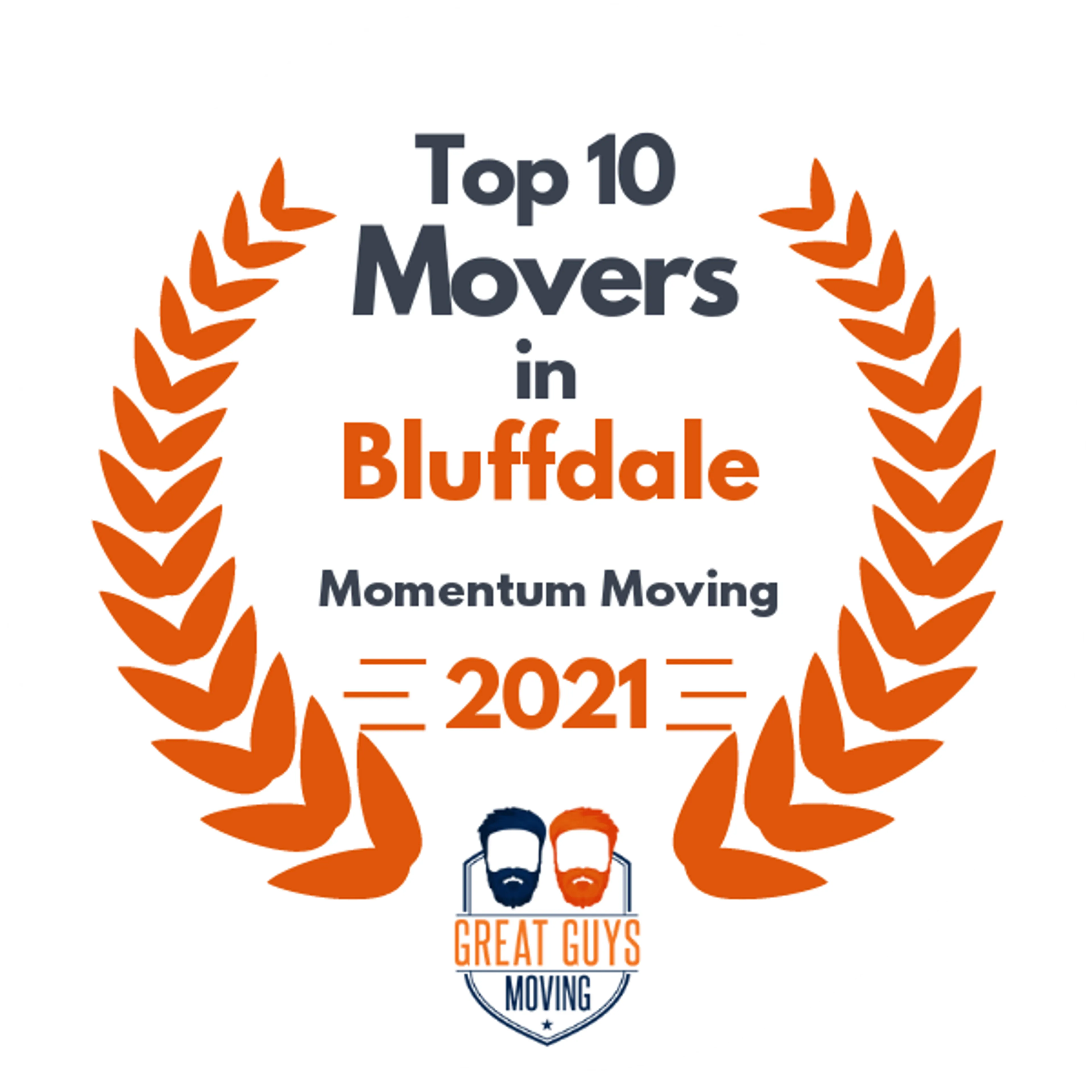 Top 10 Movers in Salt Lake City, UT 2021 award