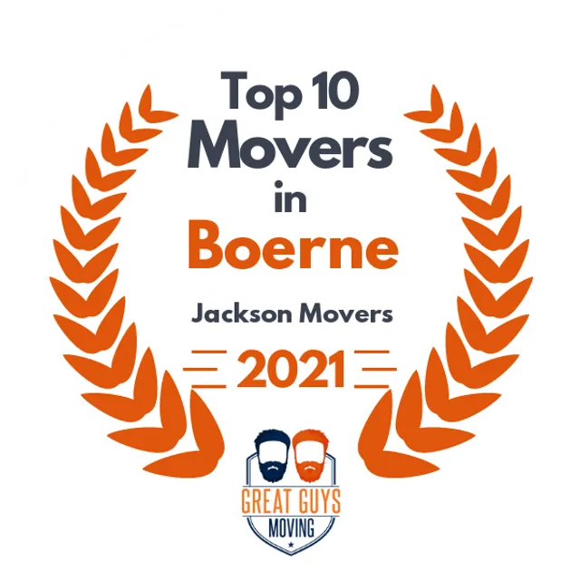 Top 10 Movers in San Antonio, TX 2021 award