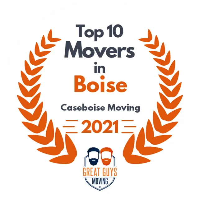 Top 10 Movers in Boise, ID 2021 award