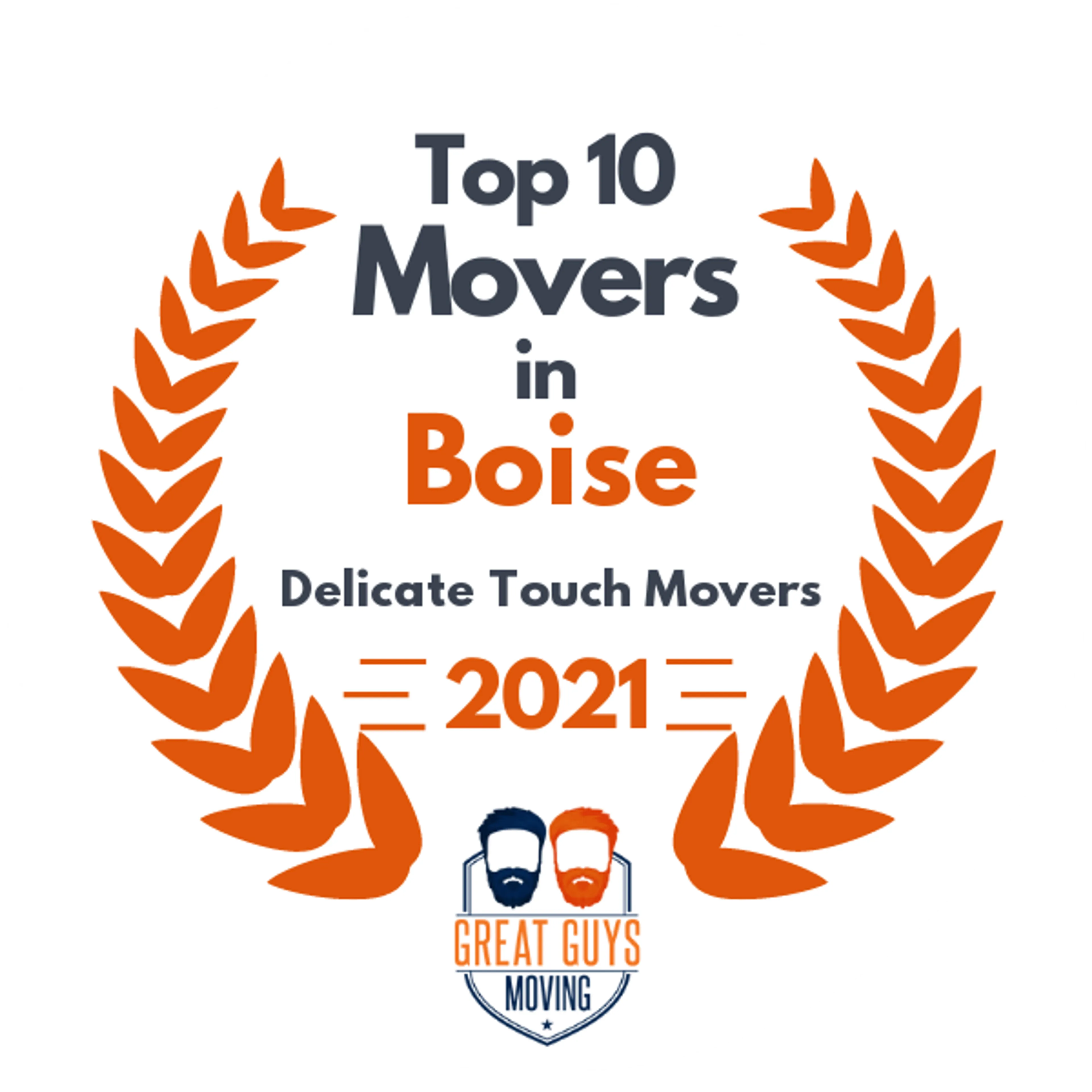 Top 10 Movers in Boise, ID 2021 award