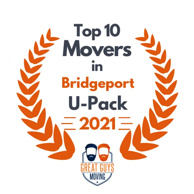 Top 10 Movers in Bridgeport, CT 2021 award