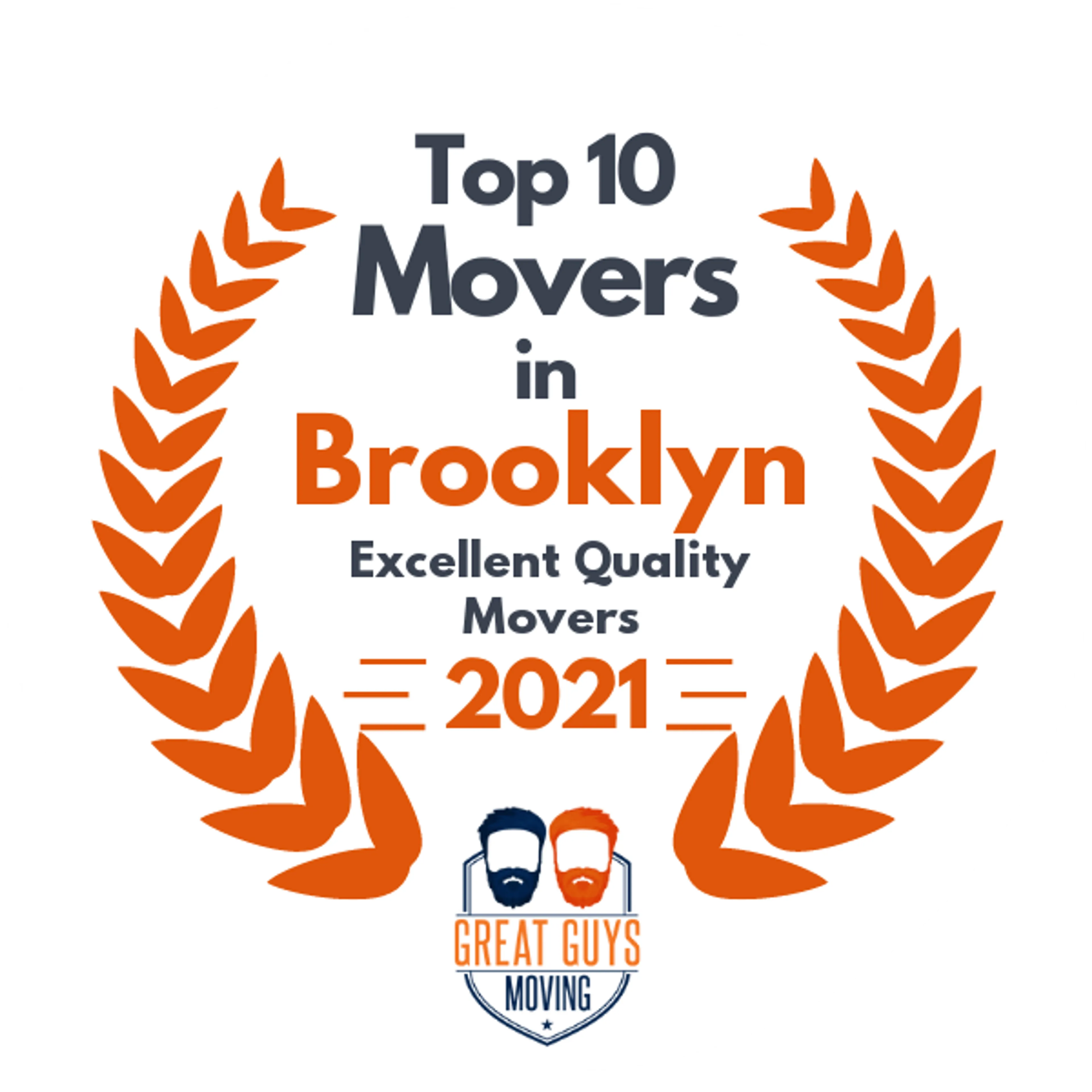 Top 10 Movers in New York City, NY 2021 award