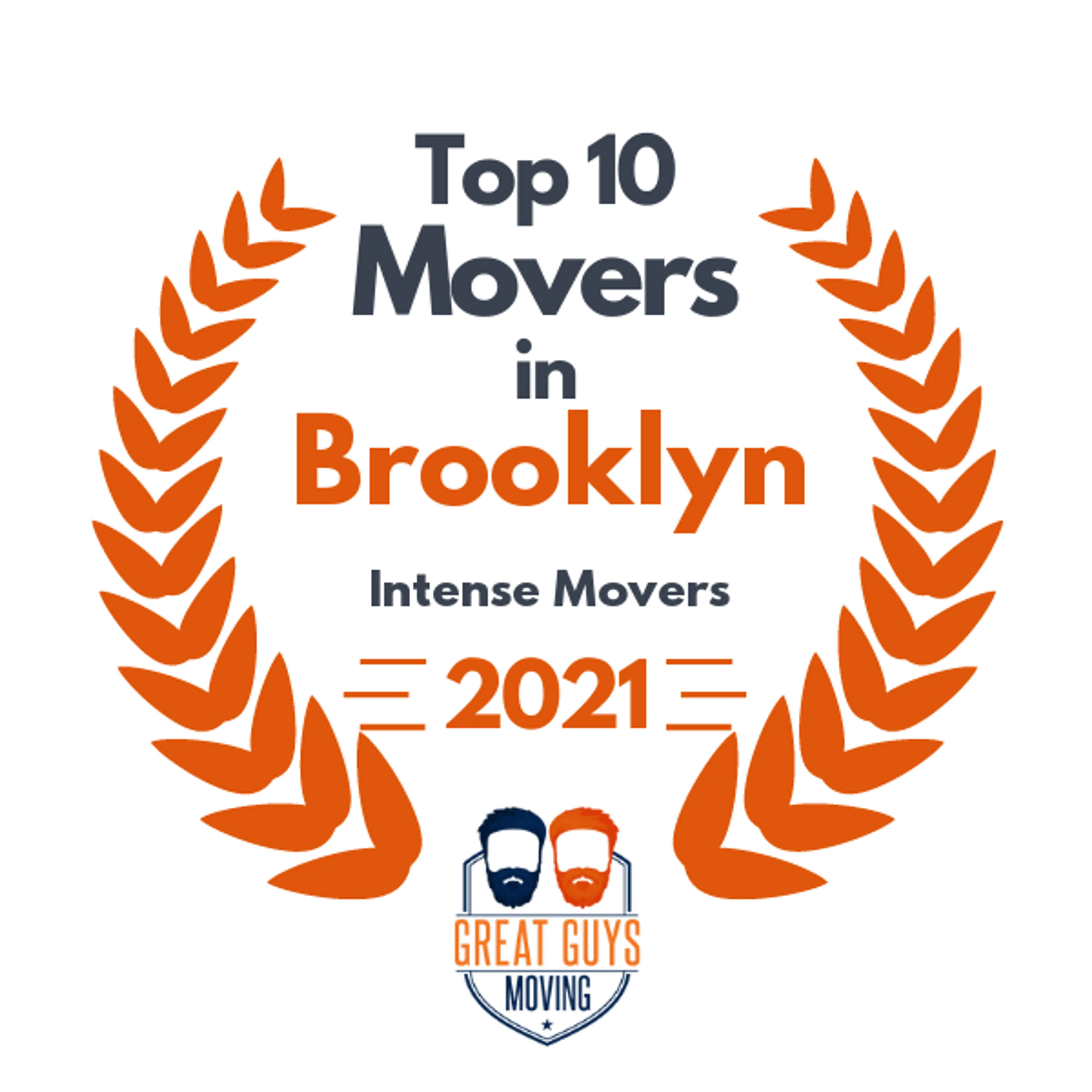 Top 10 Movers in New York City, NY 2021 award