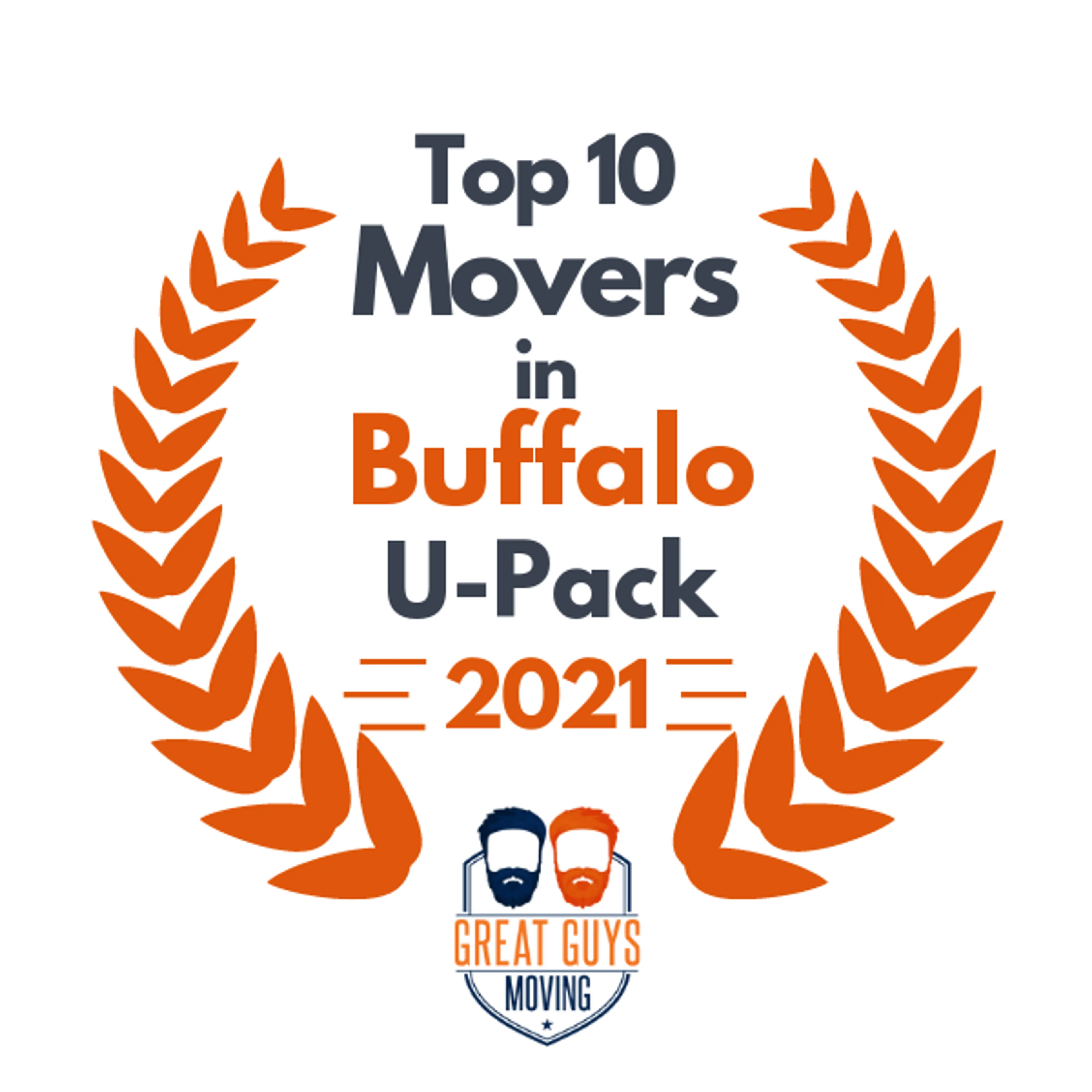 Top 10 Movers in Buffalo, NY 2021 award