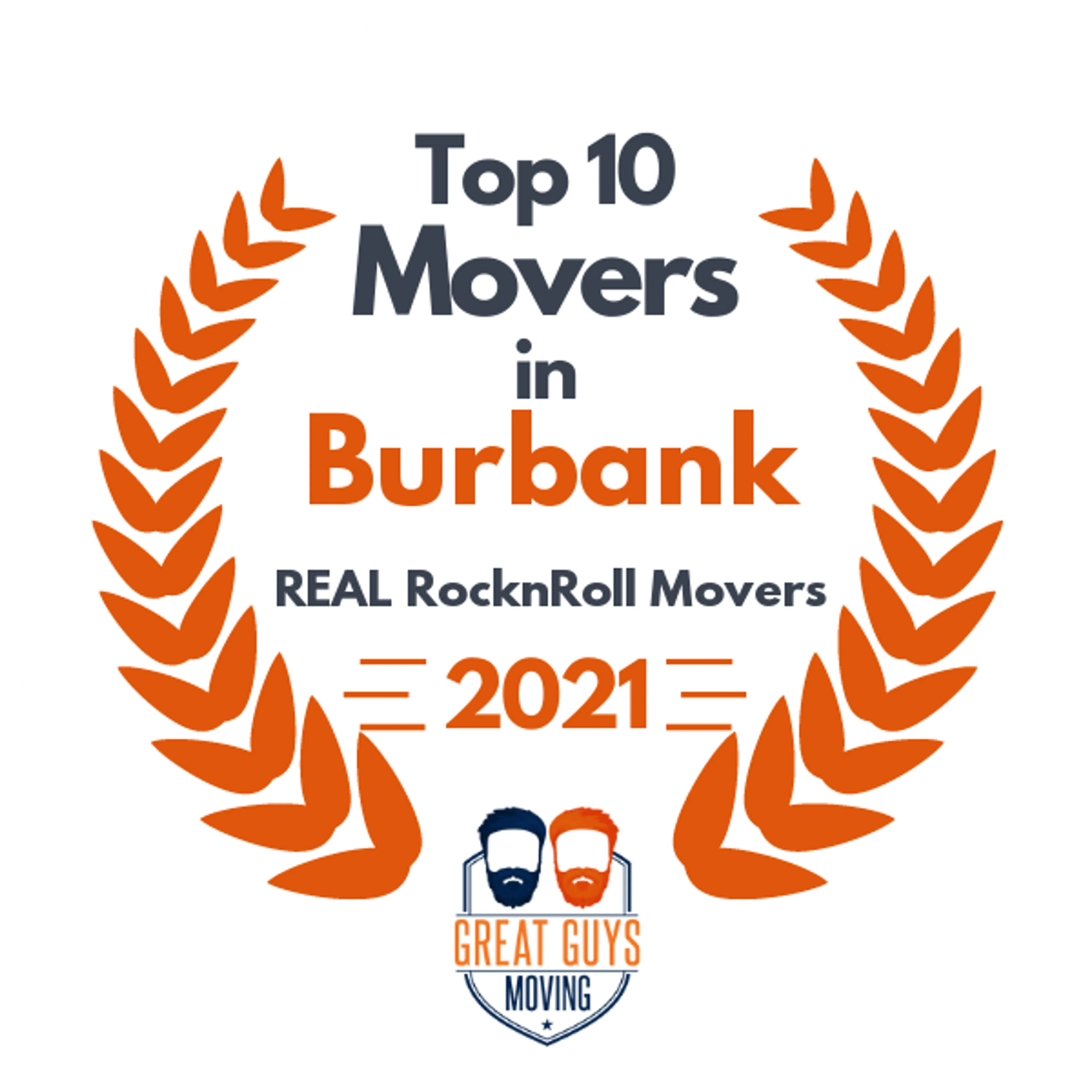 Top 10 Movers in Los Angeles, CA 2021 award