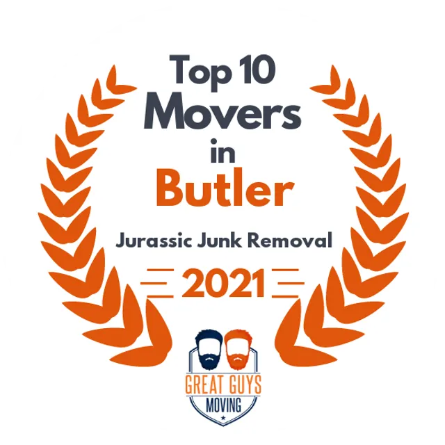 Top 10 Movers in Butler, PA 2021 award