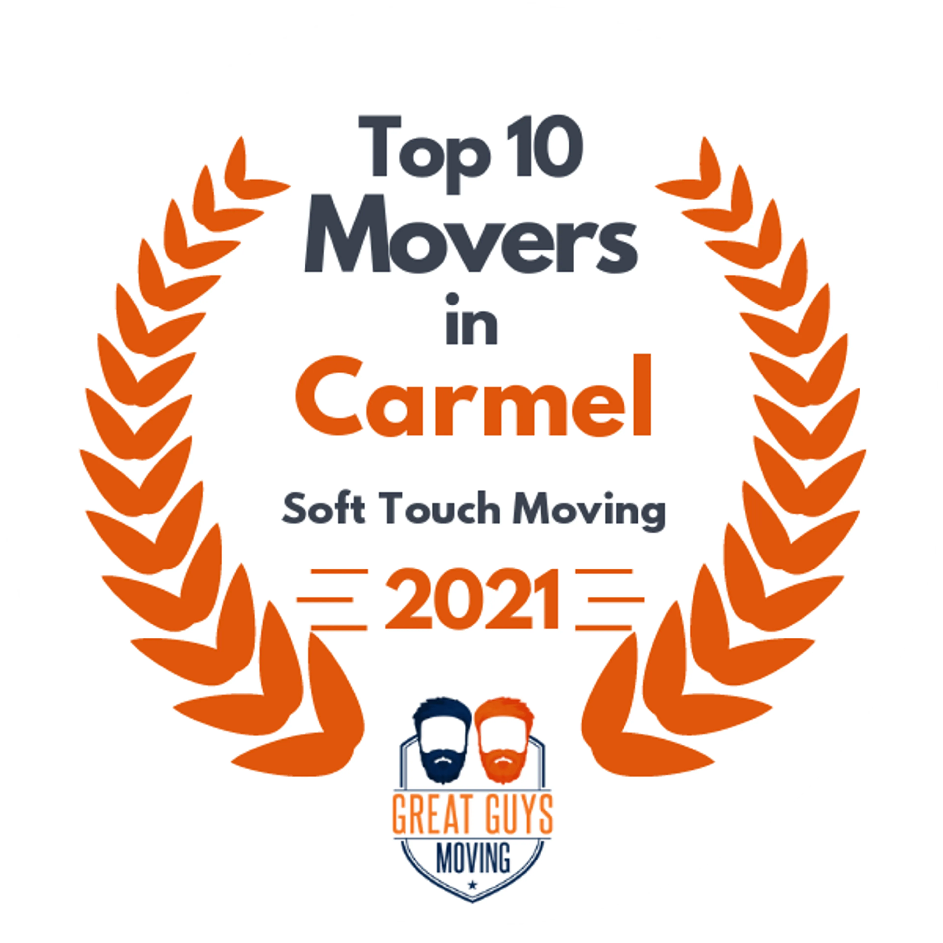 Top 10 Movers in Indianapolis, IN 2021 award