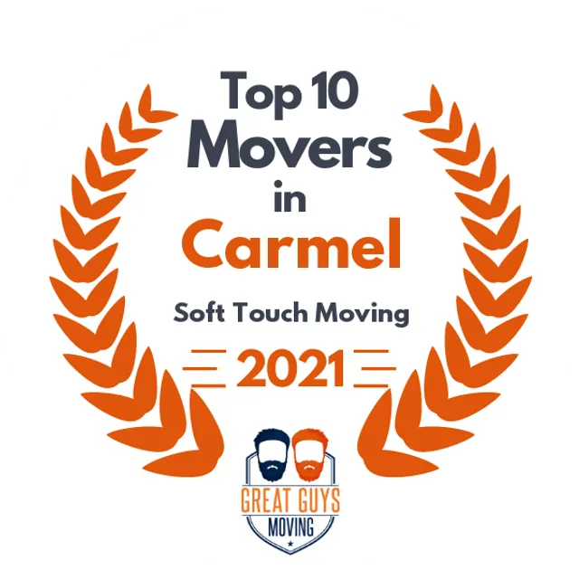 Top 10 Movers in Indianapolis, IN 2021 award