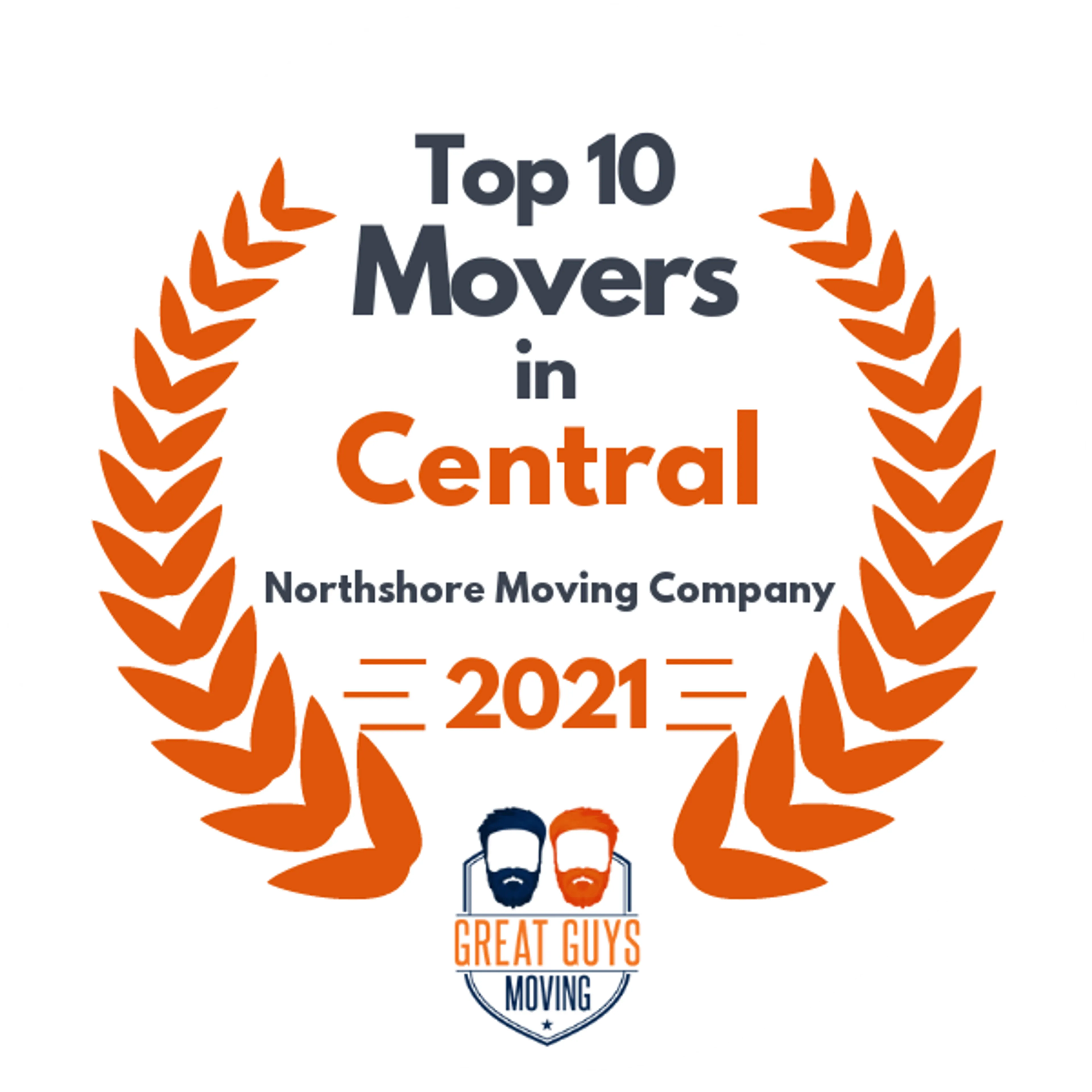 Top 10 Movers in New Orleans, LA 2021 award