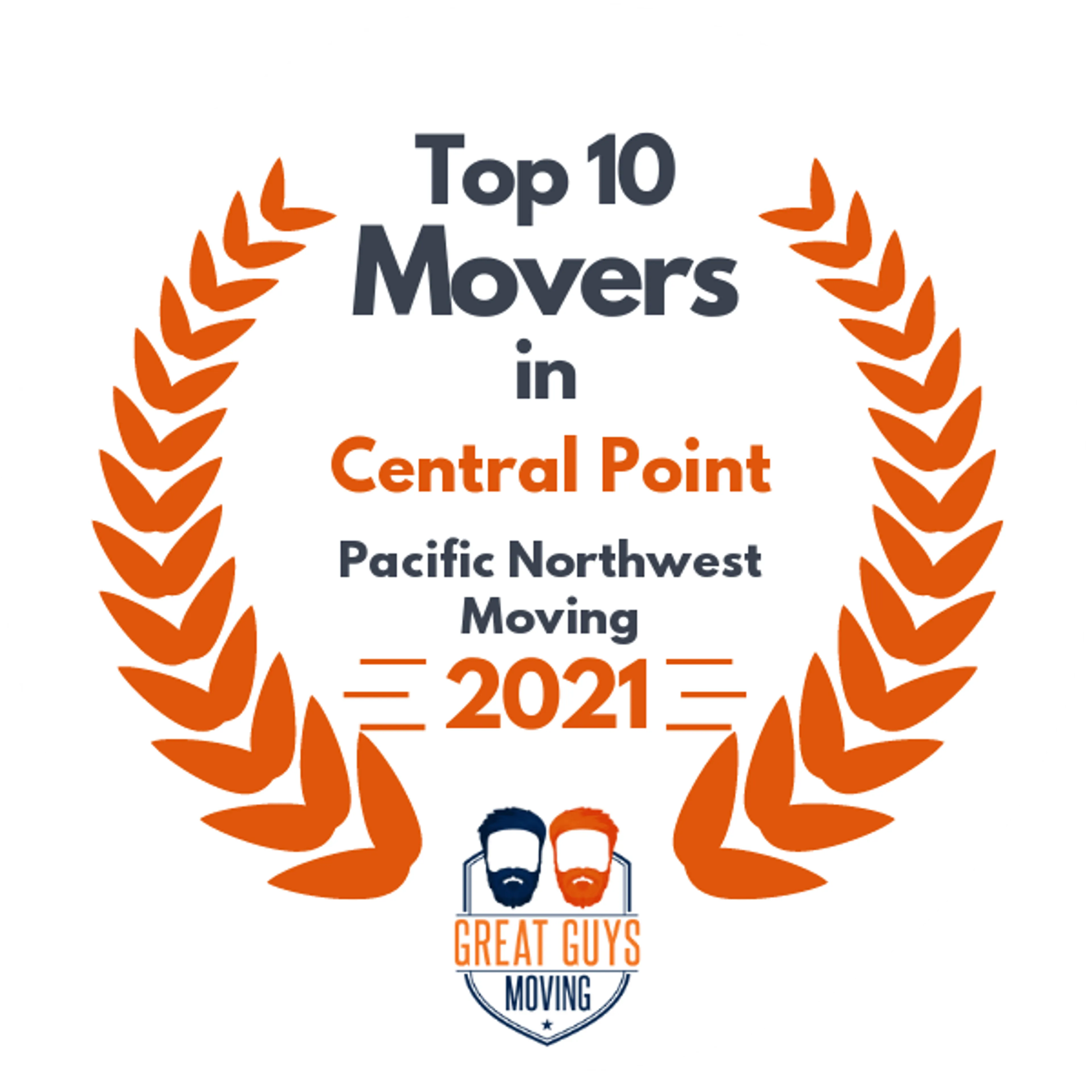Top 10 Movers in Medford, OR 2021 award