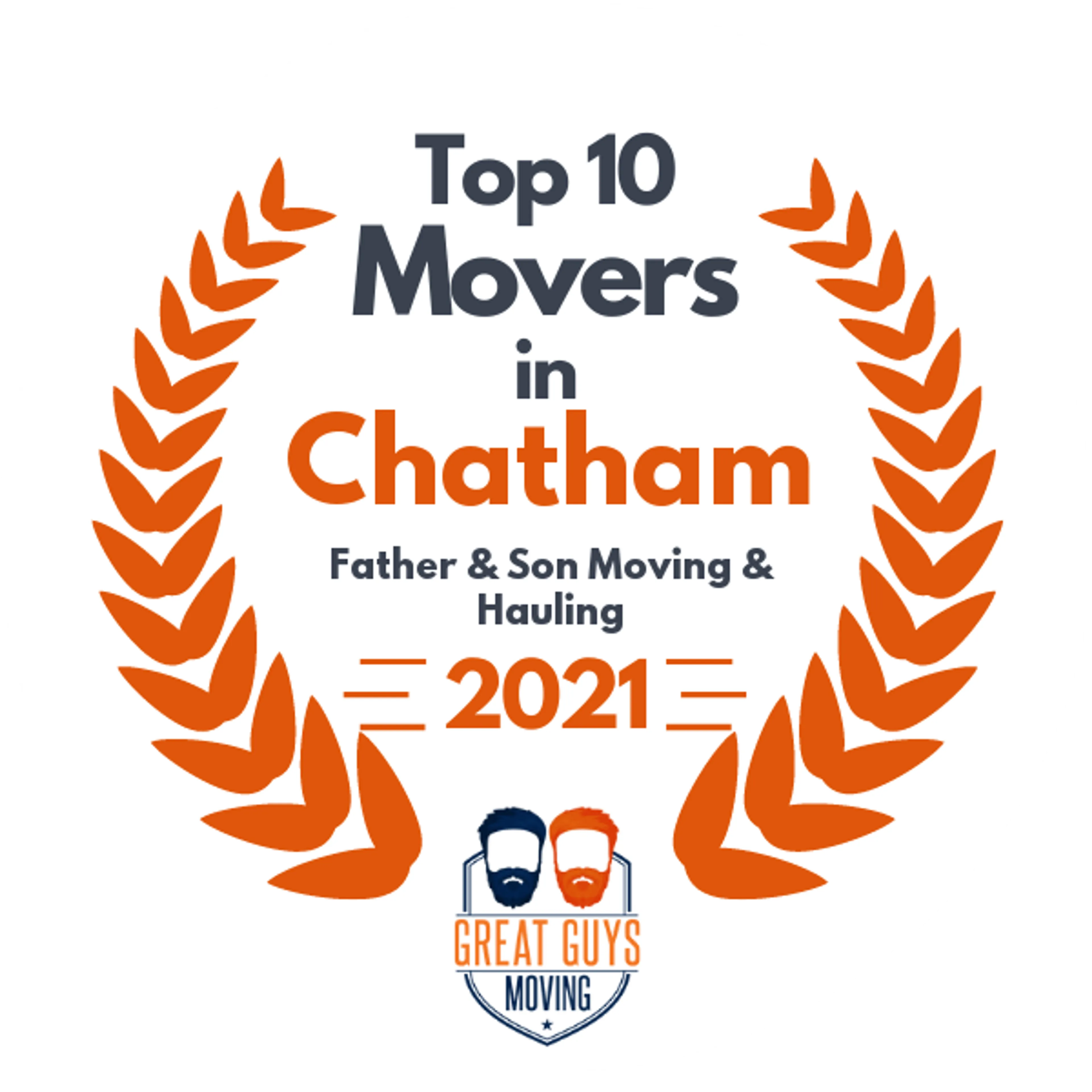Top 10 Movers in Springfield, IL 2021 award