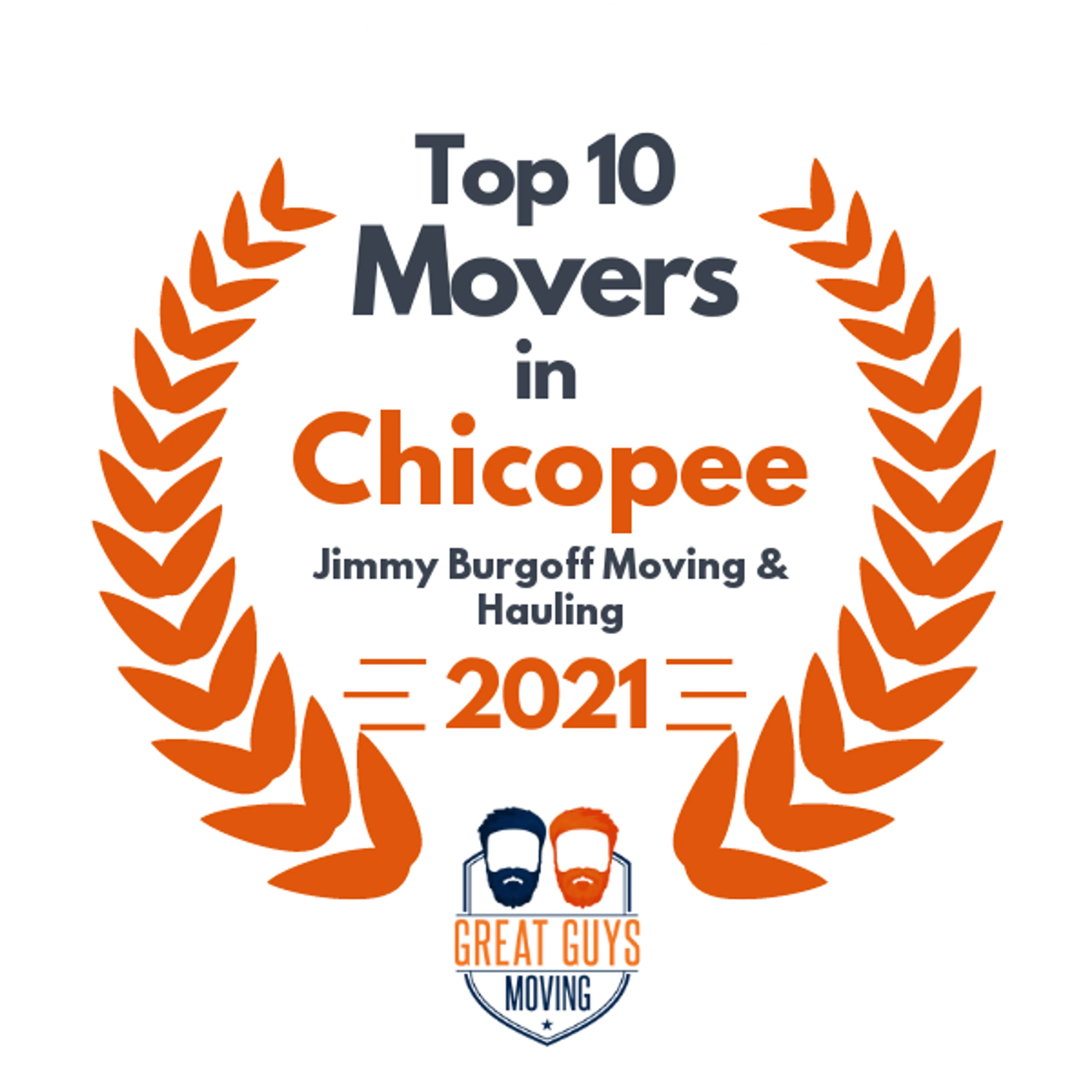 Top 10 Movers in Springfield, MA 2021 award