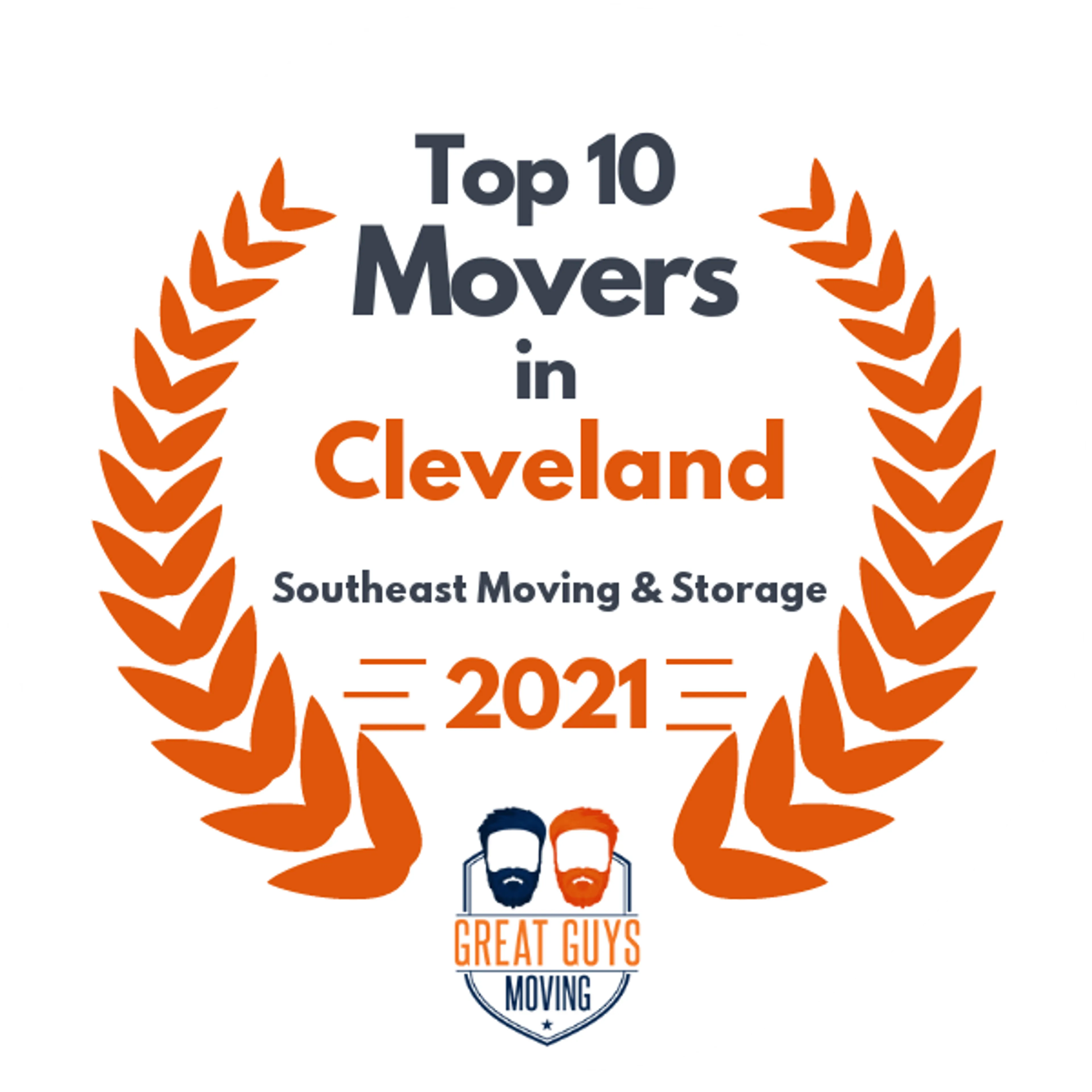 Top 10 Movers in Chattanooga, TN 2021 award