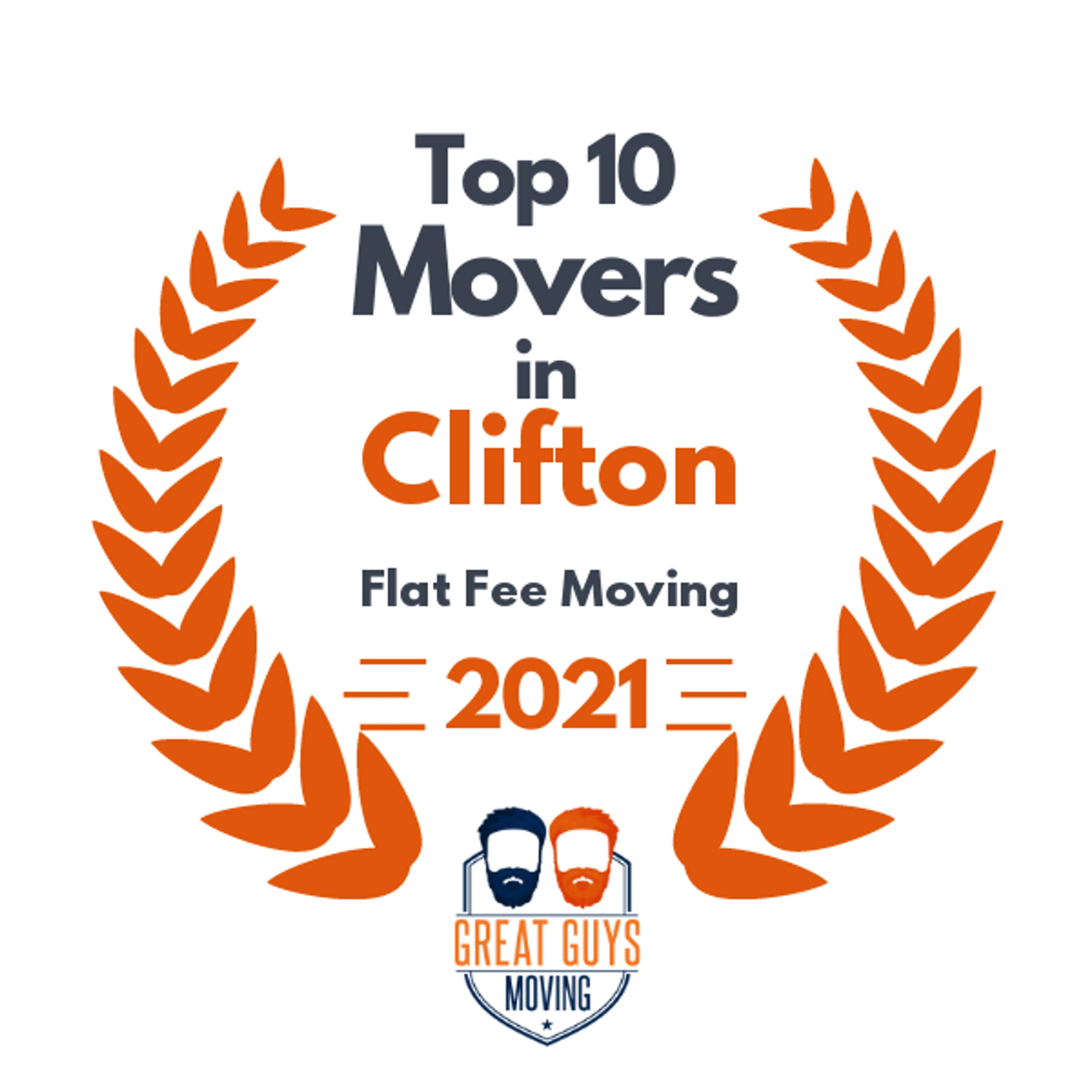 Top 10 Movers in Newark, NJ 2021 award