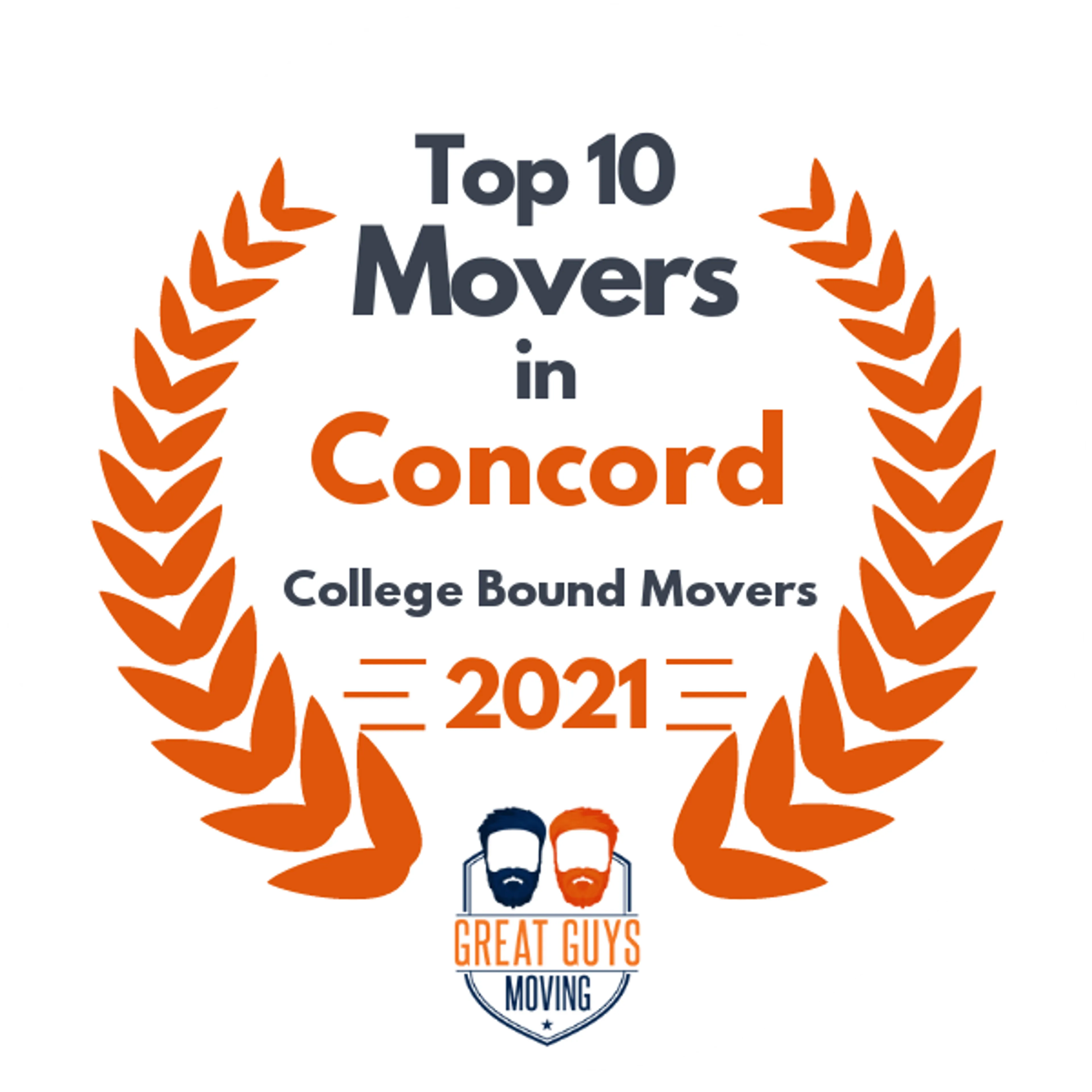 Top 10 Movers in Manchester, NH 2021 award