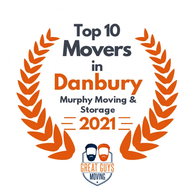 Top 10 Movers in Norwalk, CT 2021 award